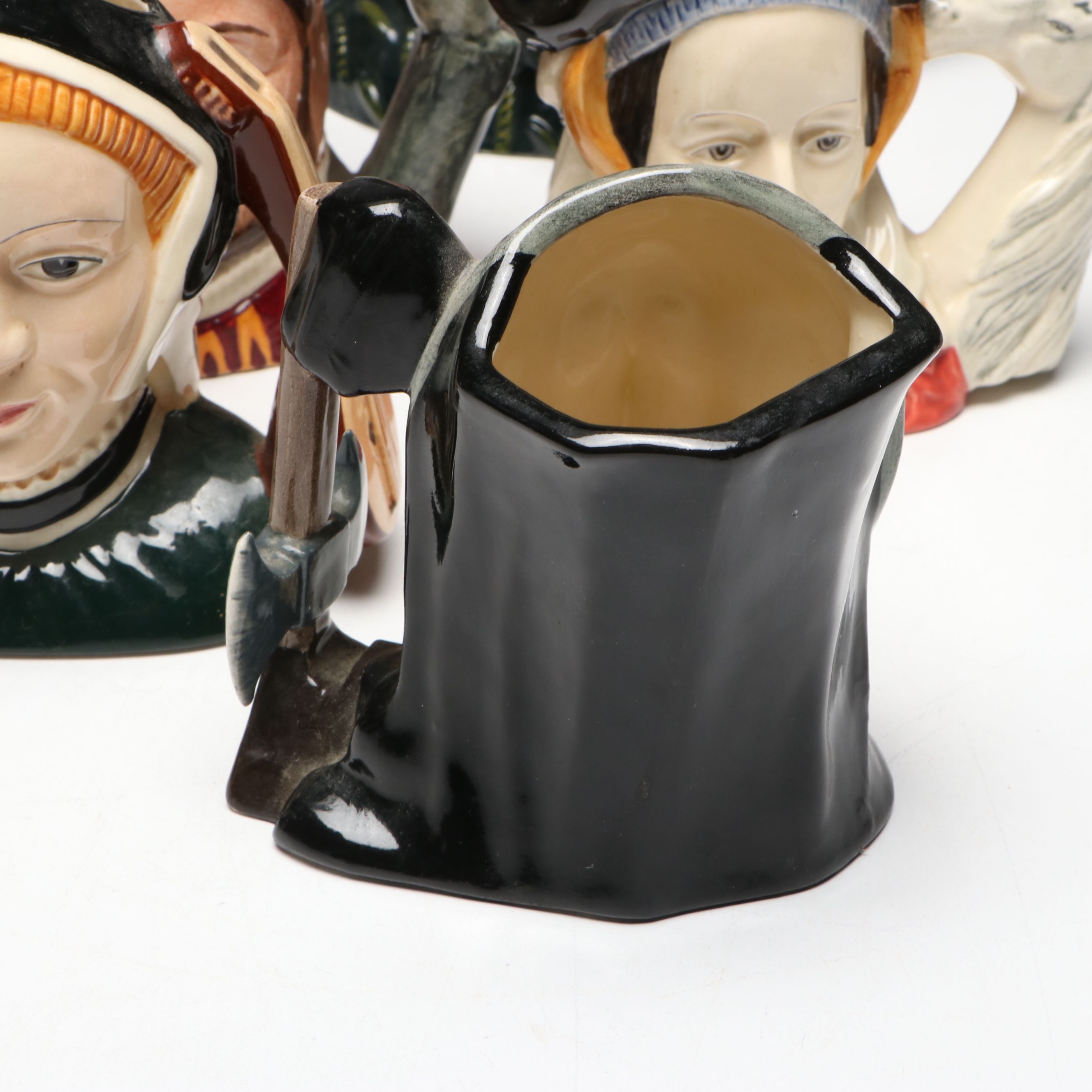 Royal Doulton "Henry VII," "Prince Philip of Spain" and More Character Jugs