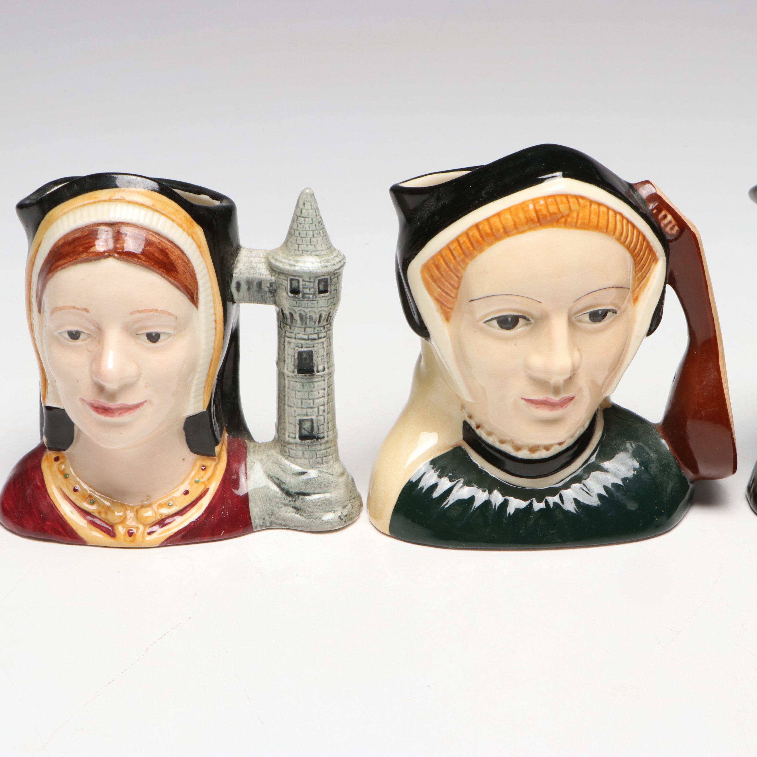 Royal Doulton "Henry VII," "Prince Philip of Spain" and More Character Jugs