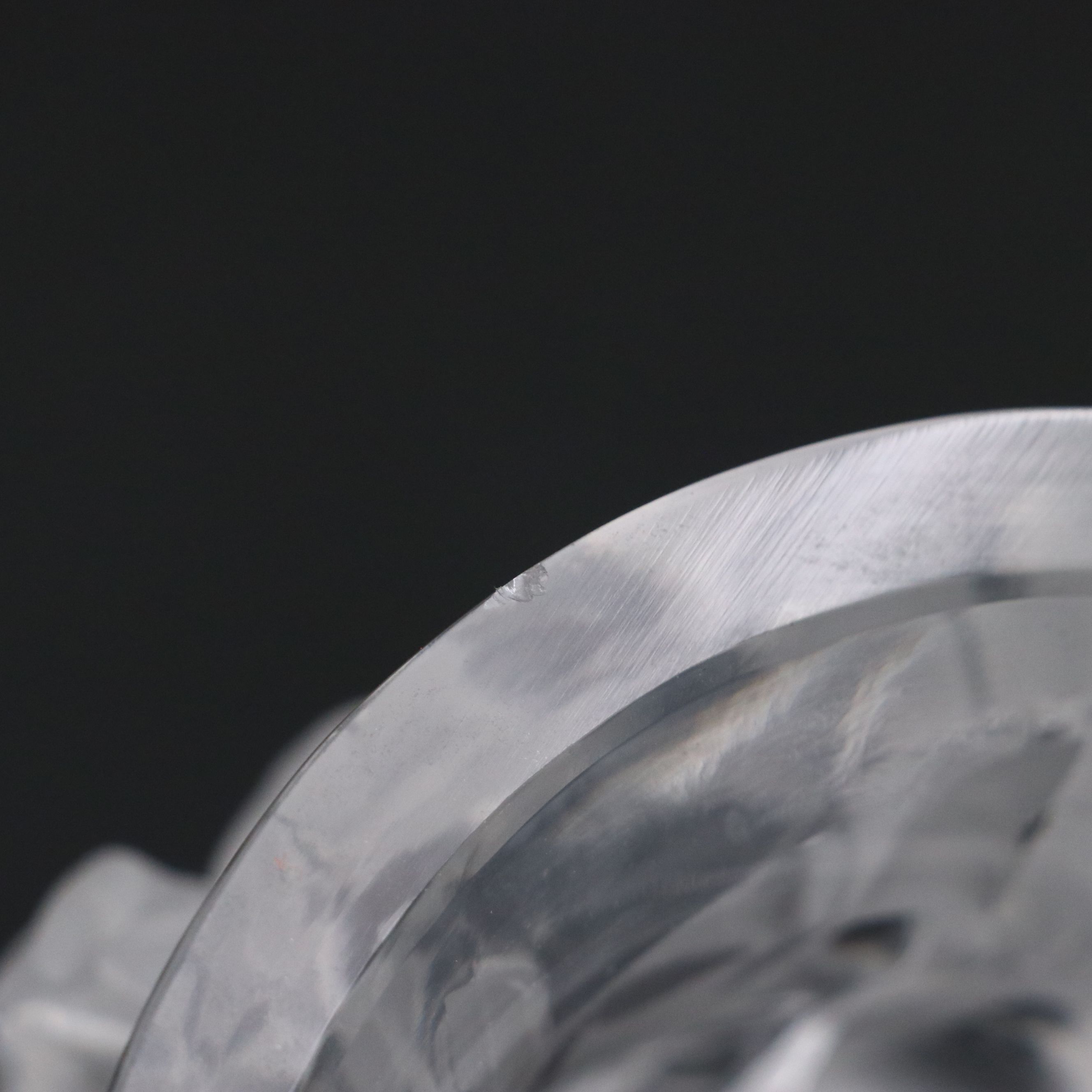 Lalique "Dampierre" Frosted and Clear Crystal Vase, 1945–1977