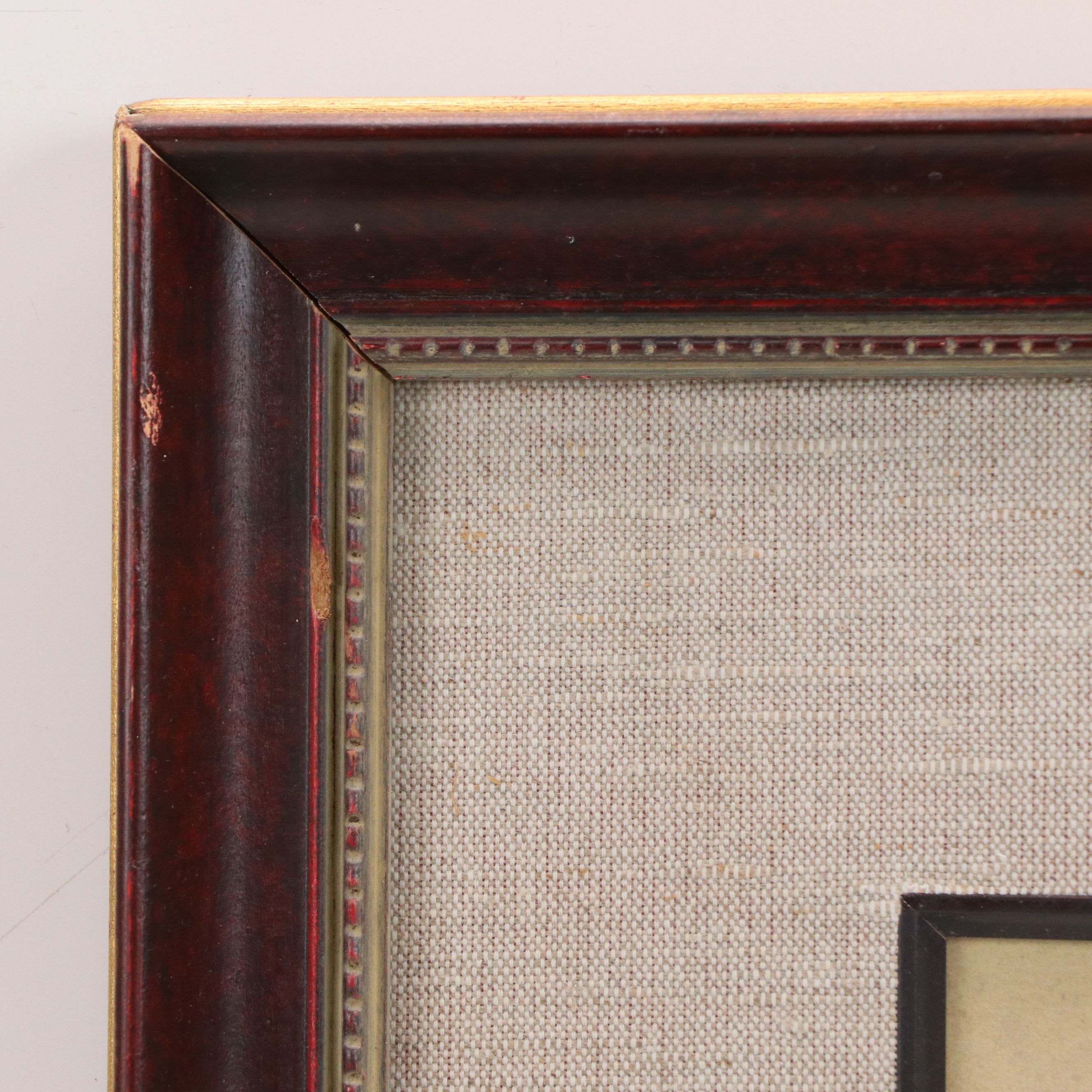 Golf-Themed Artwork Including Vintage Cigarette Cards