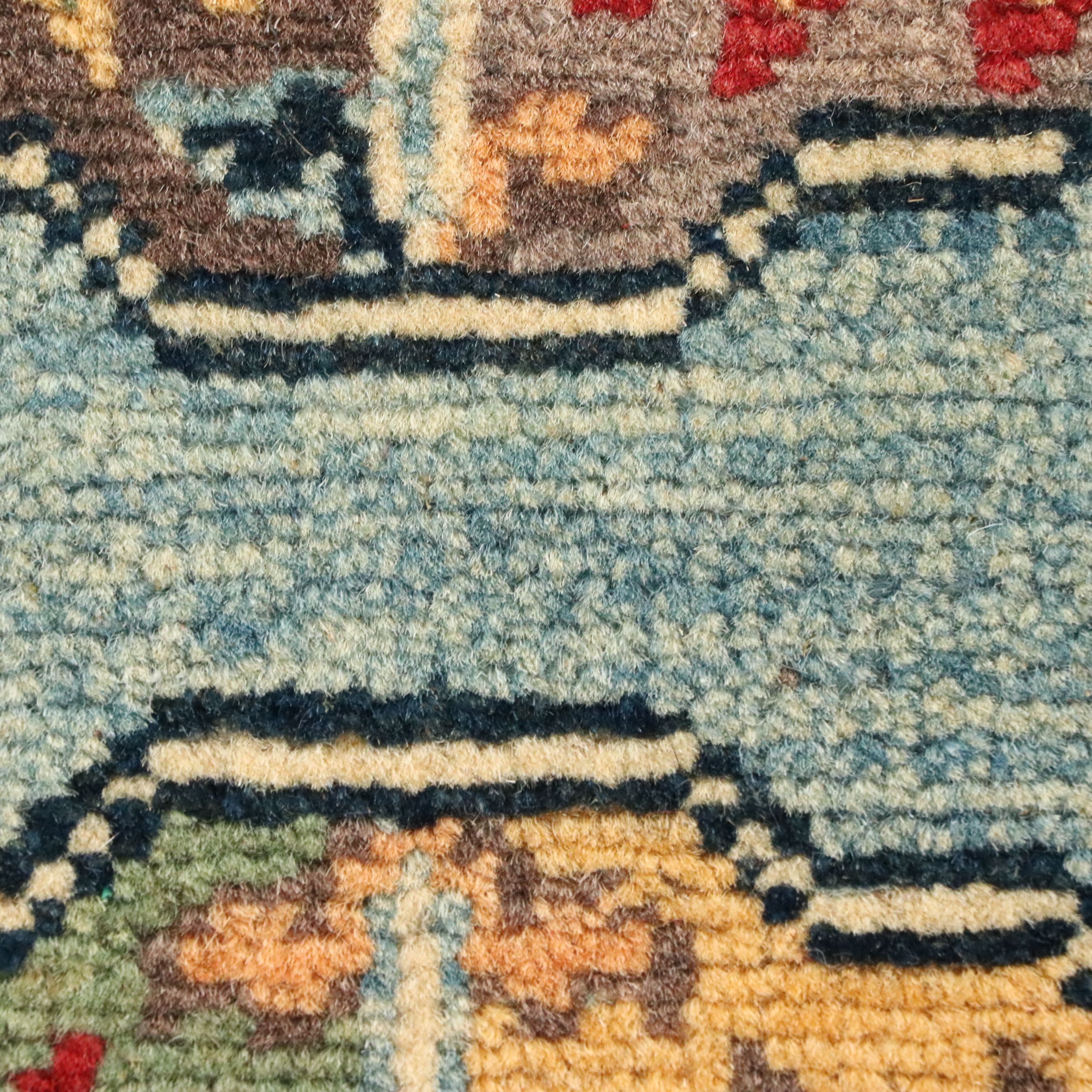 2'1 x 5'11 Hand-Knotted Afghan Kazak Carpet Runner