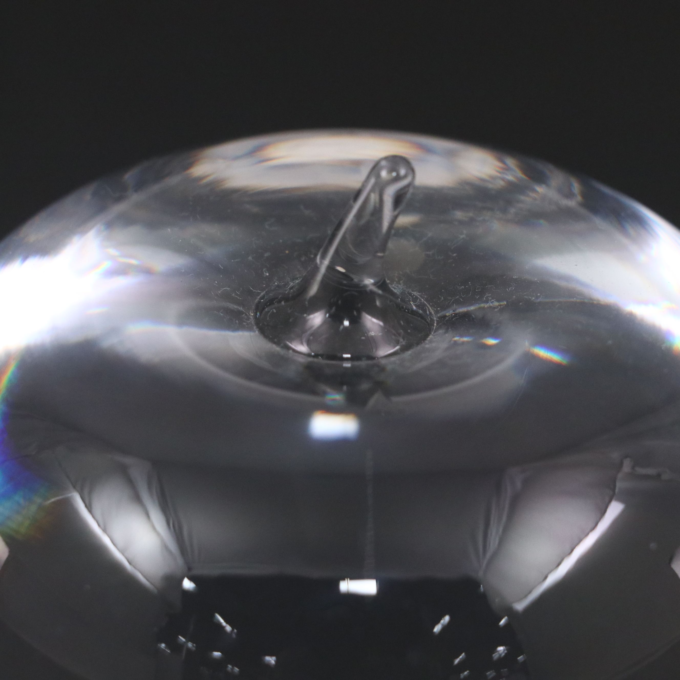 Tiffany Crystal Apple Paperweight