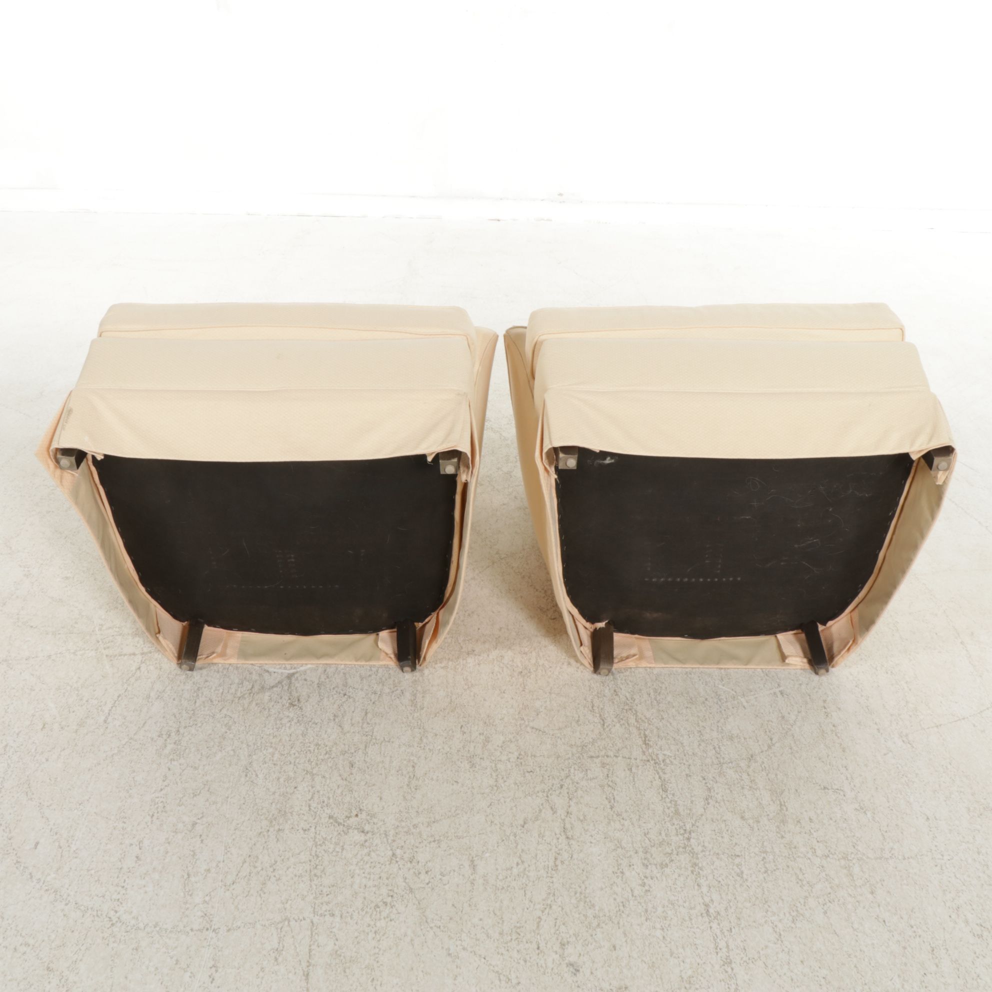 Pair of Upholstered Armchairs, Late 20th Century