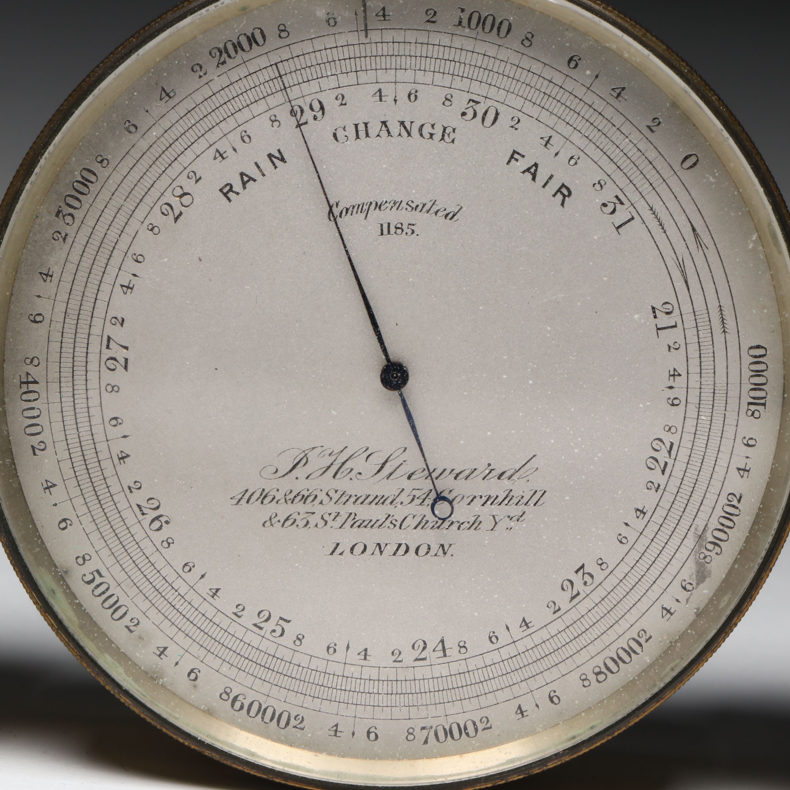 Antique Short & Mason, P. H. Steward w/ Other Barometer, Late 19th/Early 20th C.