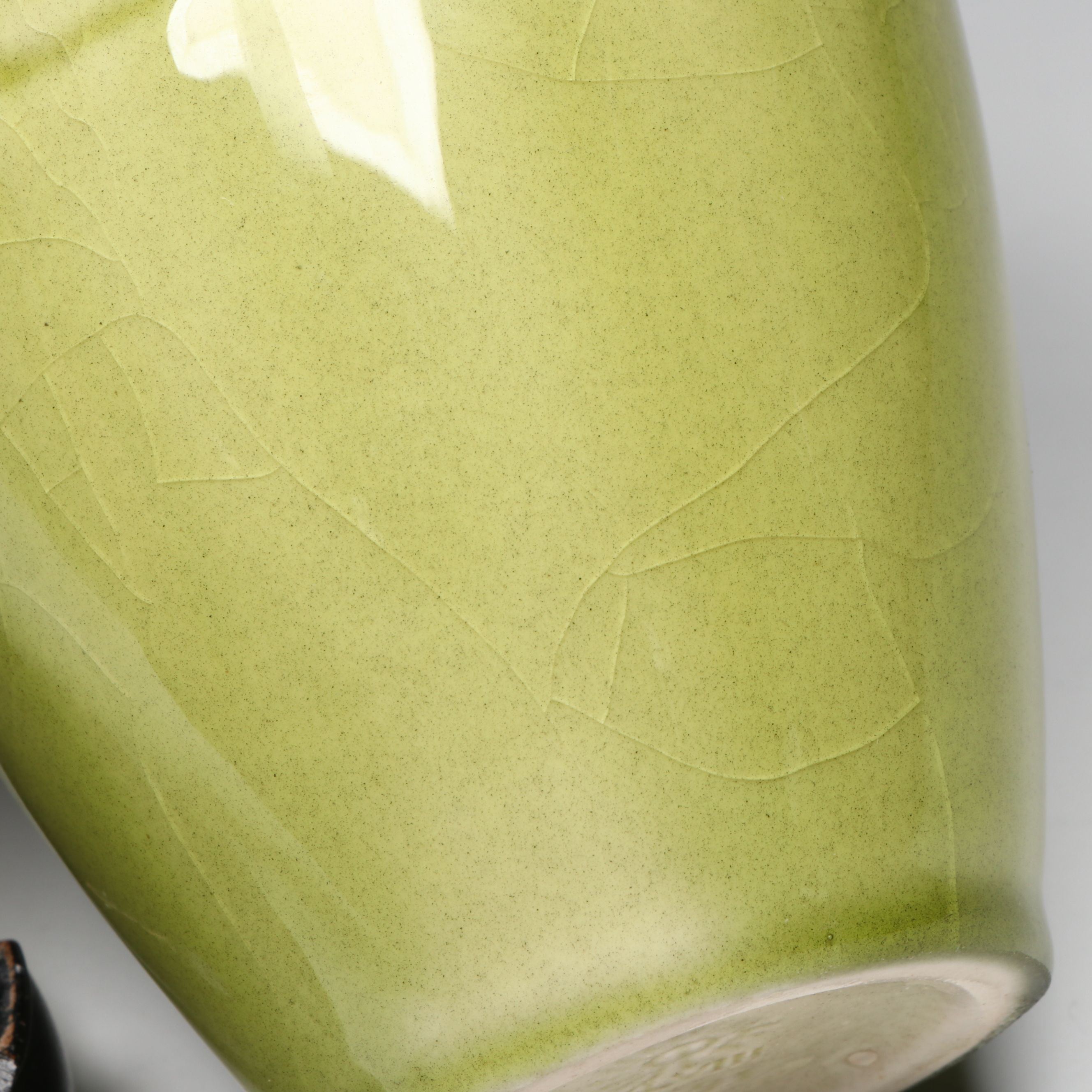 Rookwood Pottery Chartreuse Glaze Ceramic Vase, 1948