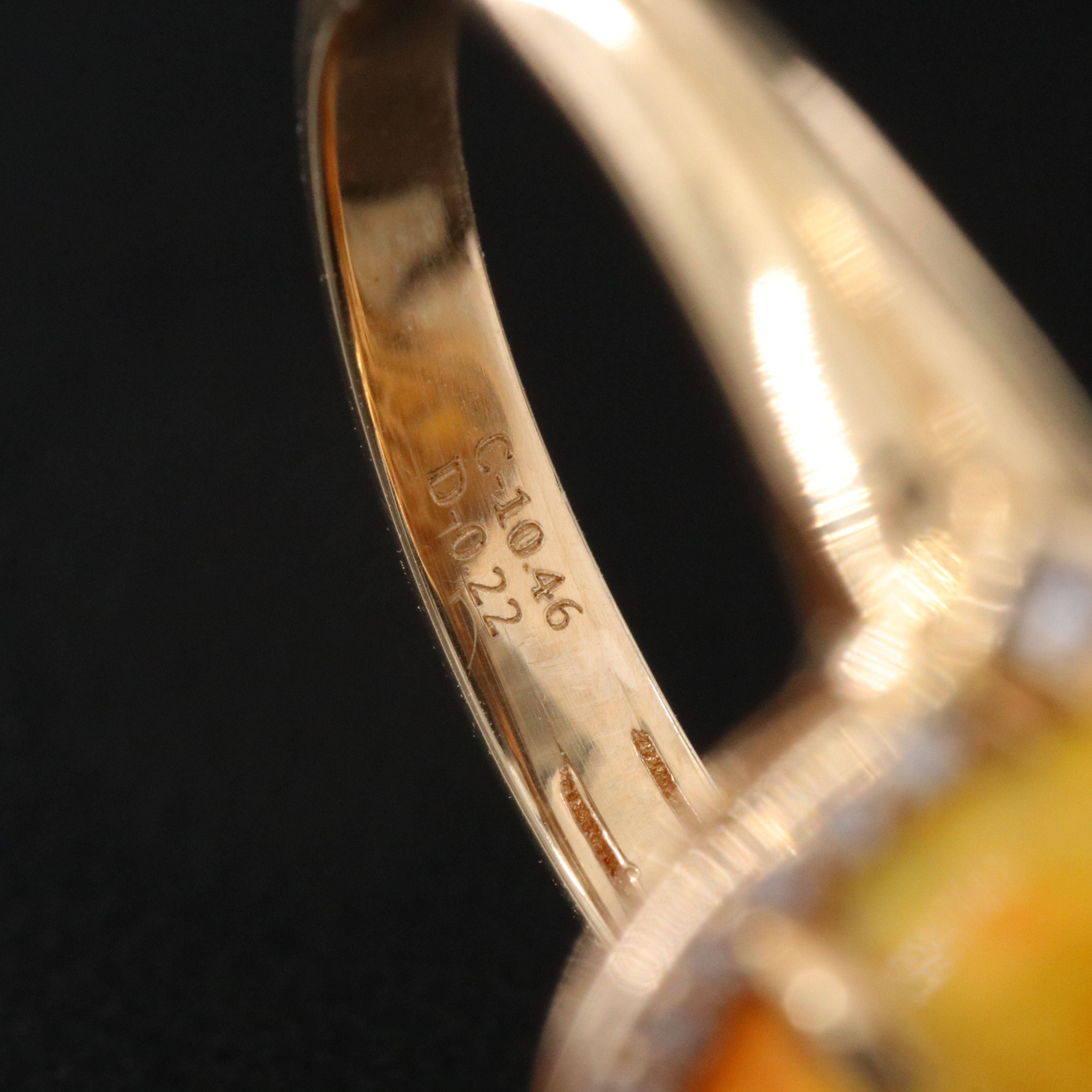 Chromia 18K Jasper and Diamond Halo Ring