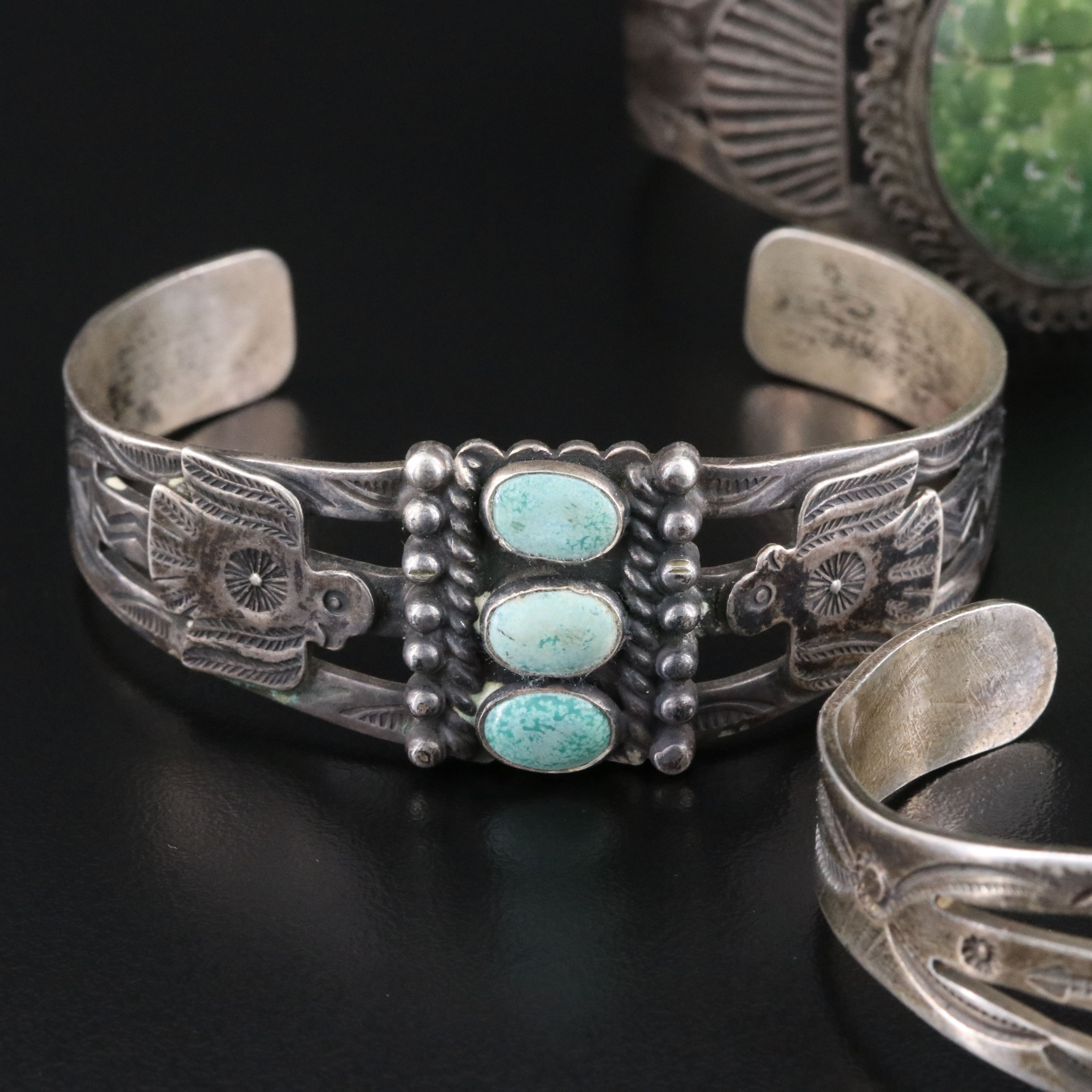 Sterling Turquoise Cuffs