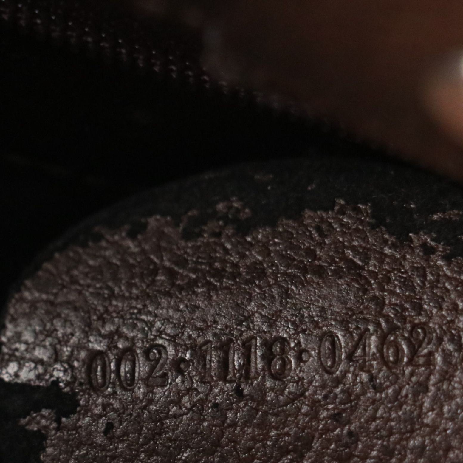 Gucci Double Front Pocket Top Handle Tote Bag in Brown Cinghiale Leather