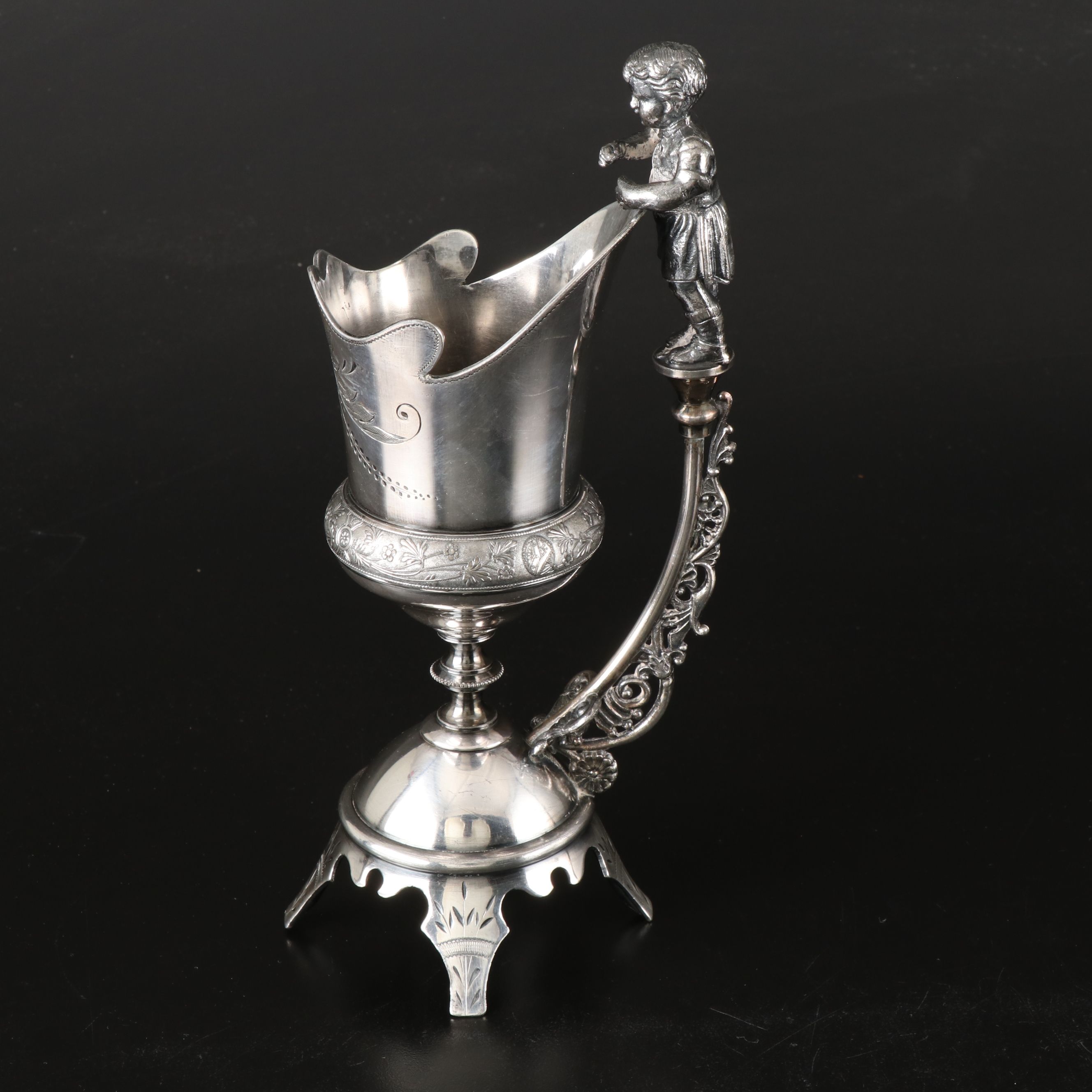 Wm. Rogers, Meriden and More Ornate Silver Plate with Other Tableware