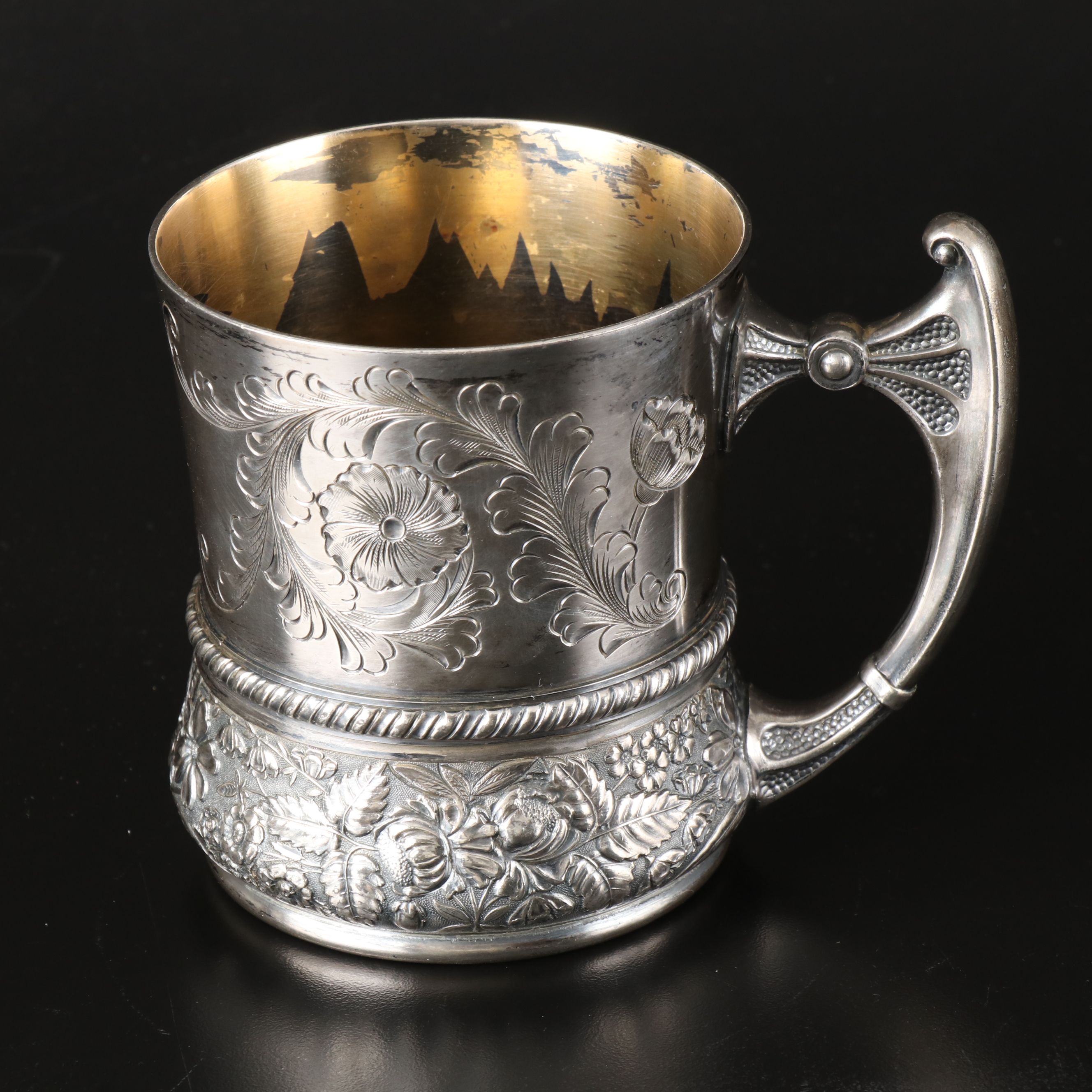 Wm. Rogers, Meriden and More Ornate Silver Plate with Other Tableware