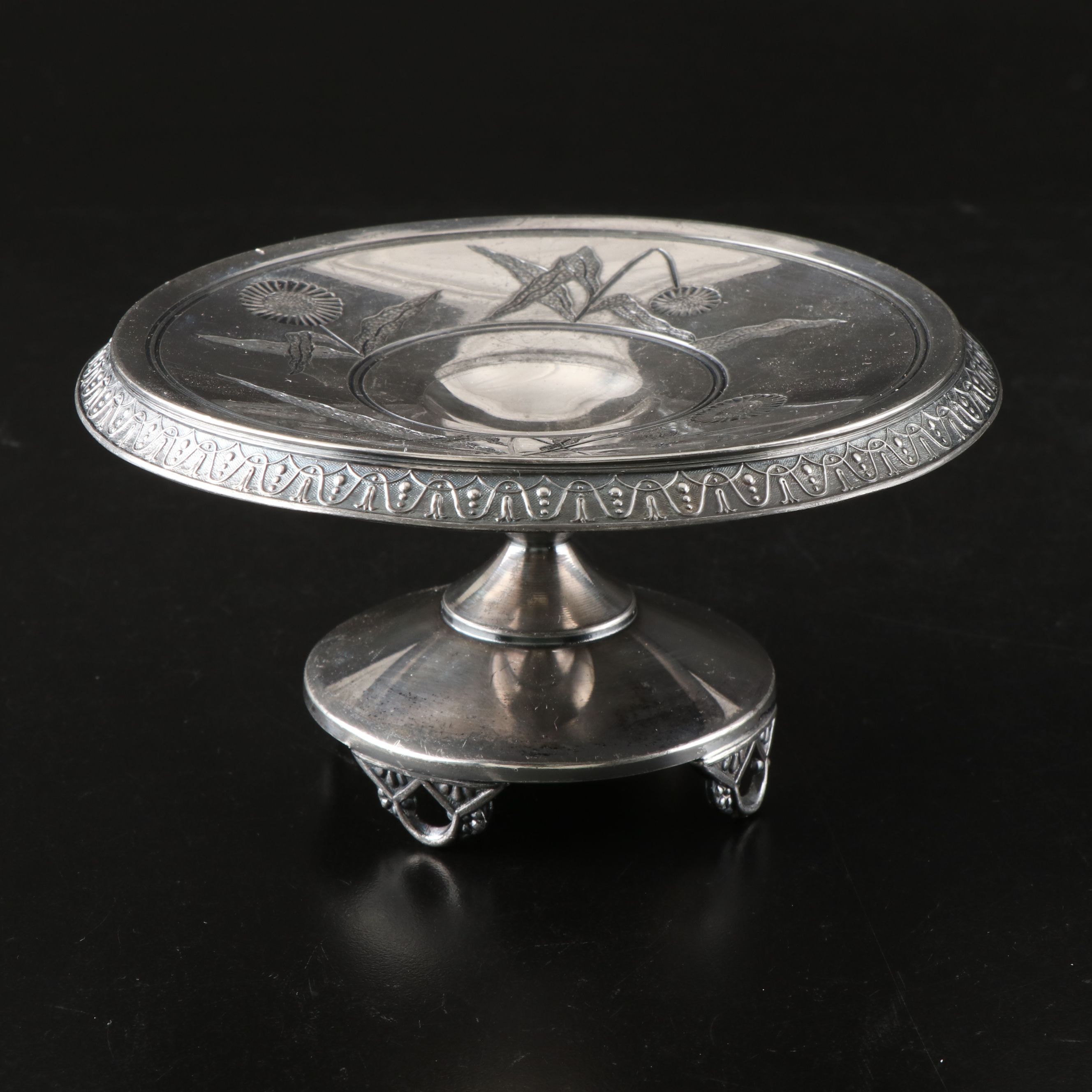 Wm. Rogers, Meriden and More Ornate Silver Plate with Other Tableware