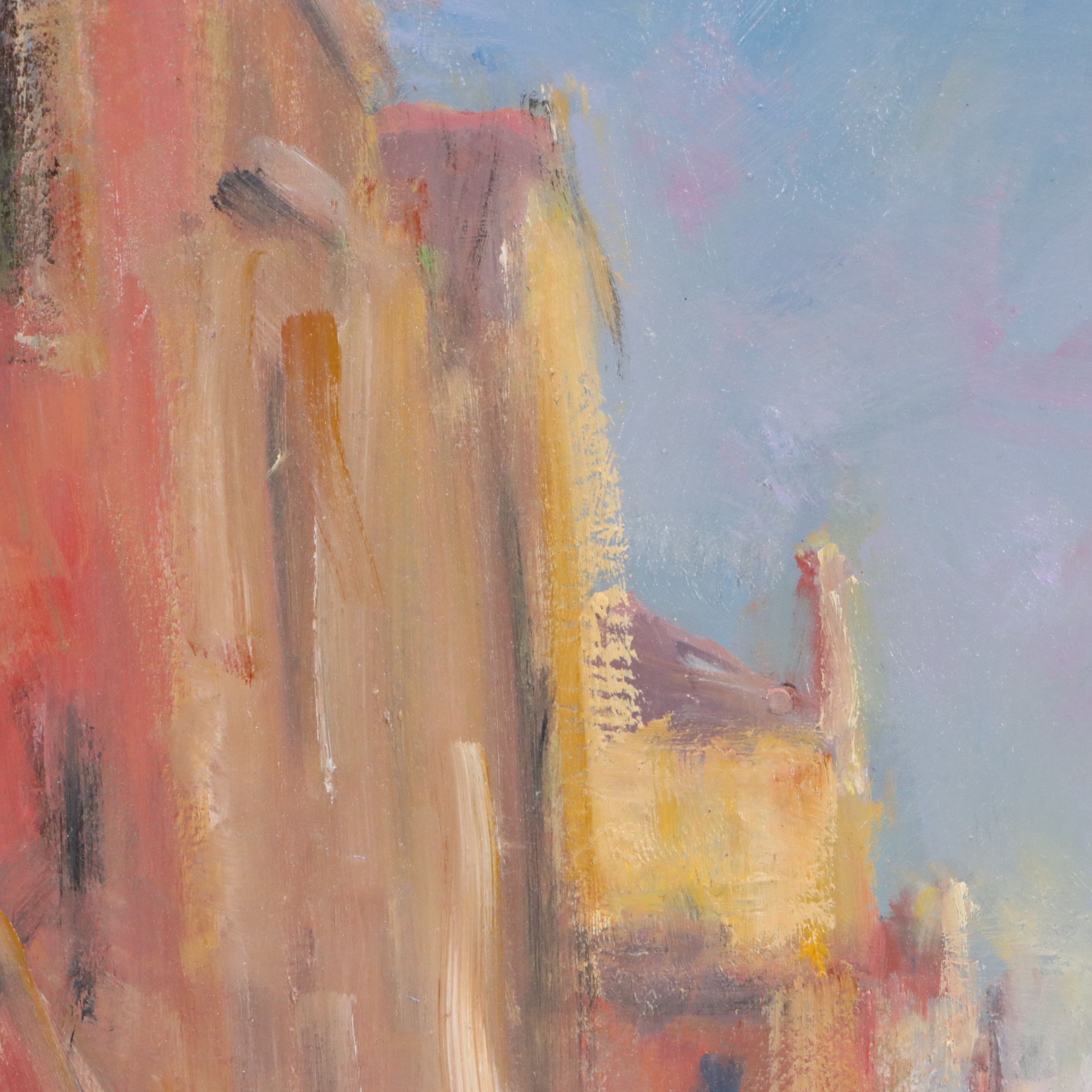 Nino Pippa Oil Painting "Venezia - Chiesa San Zanipolo," 2018