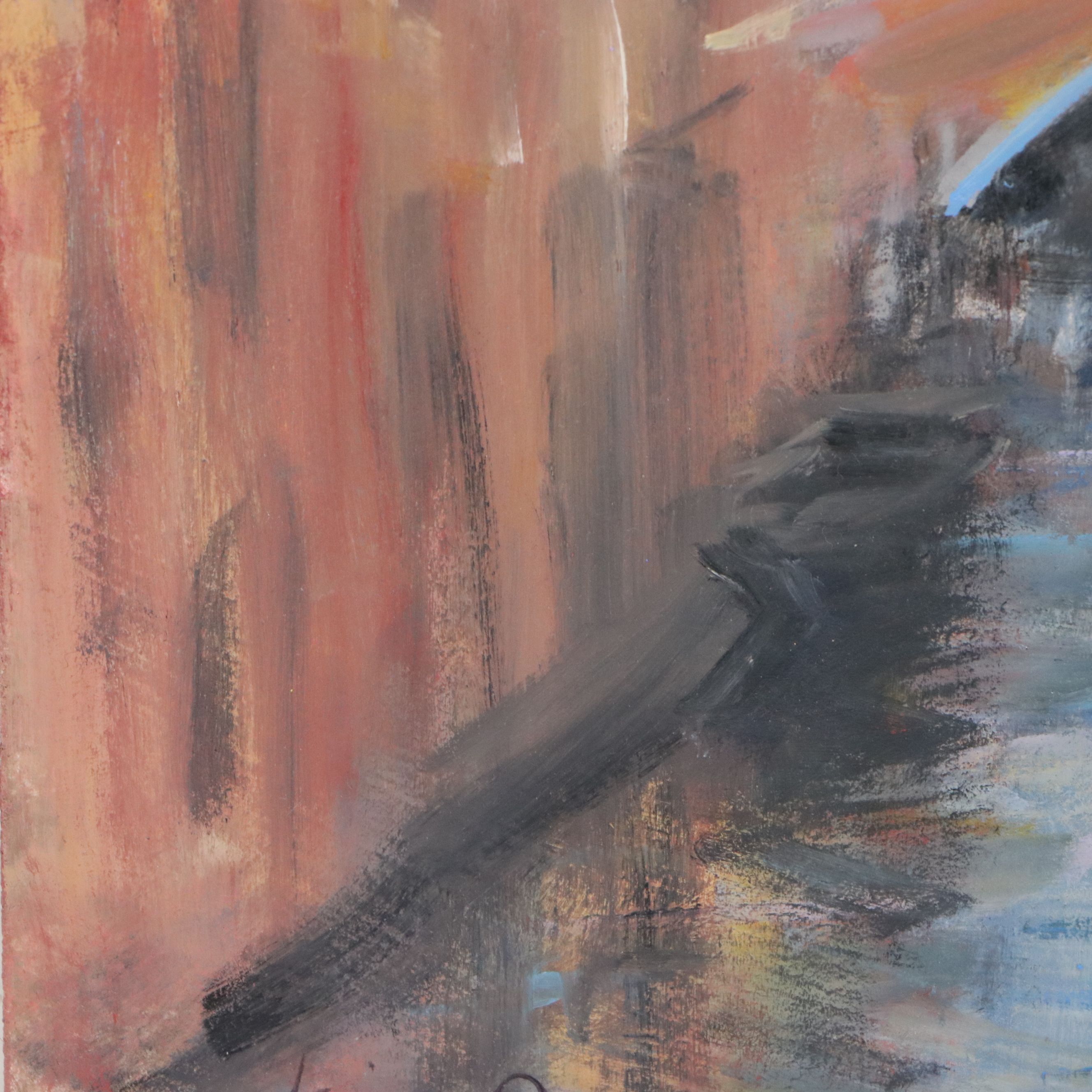 Nino Pippa Oil Painting "Venezia - Chiesa San Zanipolo," 2018