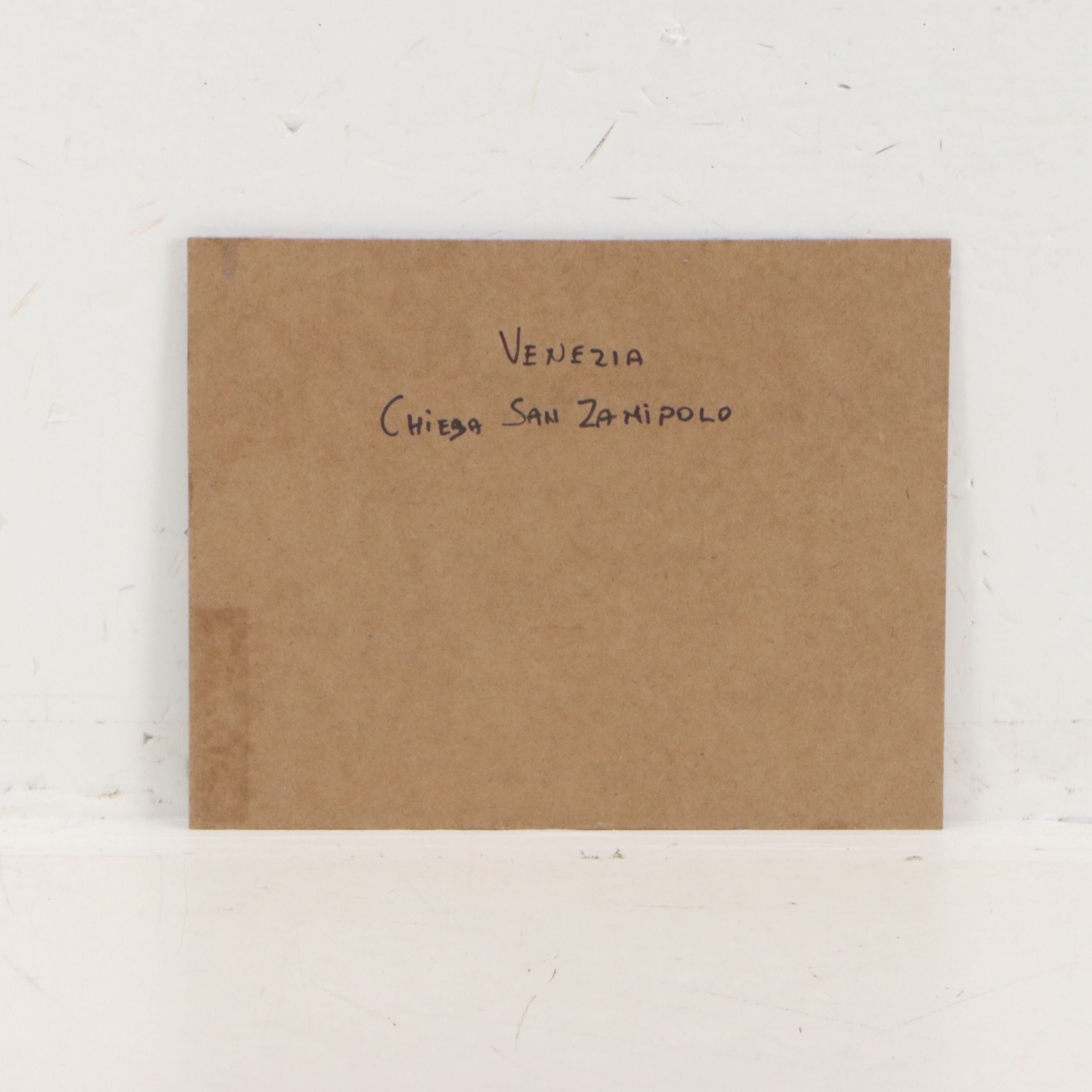 Nino Pippa Oil Painting "Venezia - Chiesa San Zanipolo," 2018