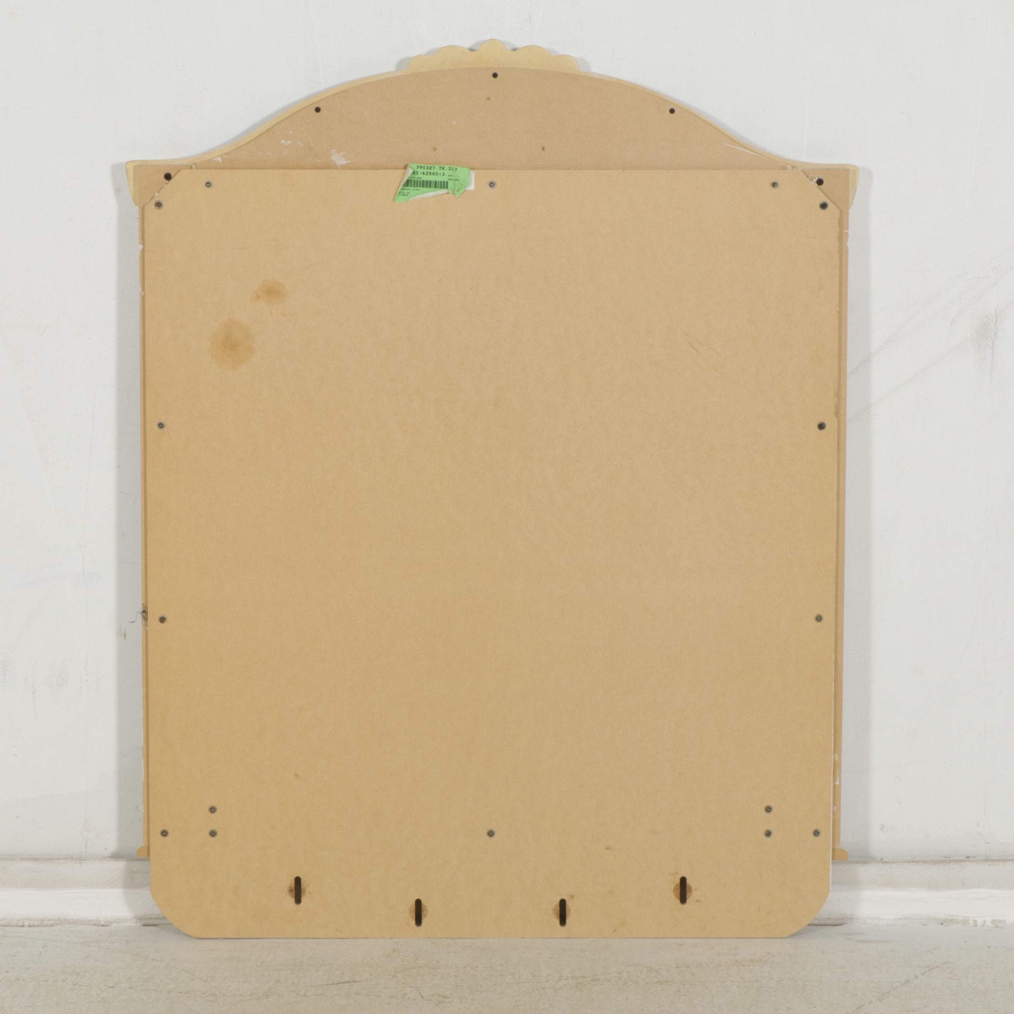 White-Painted Dresser Mirror