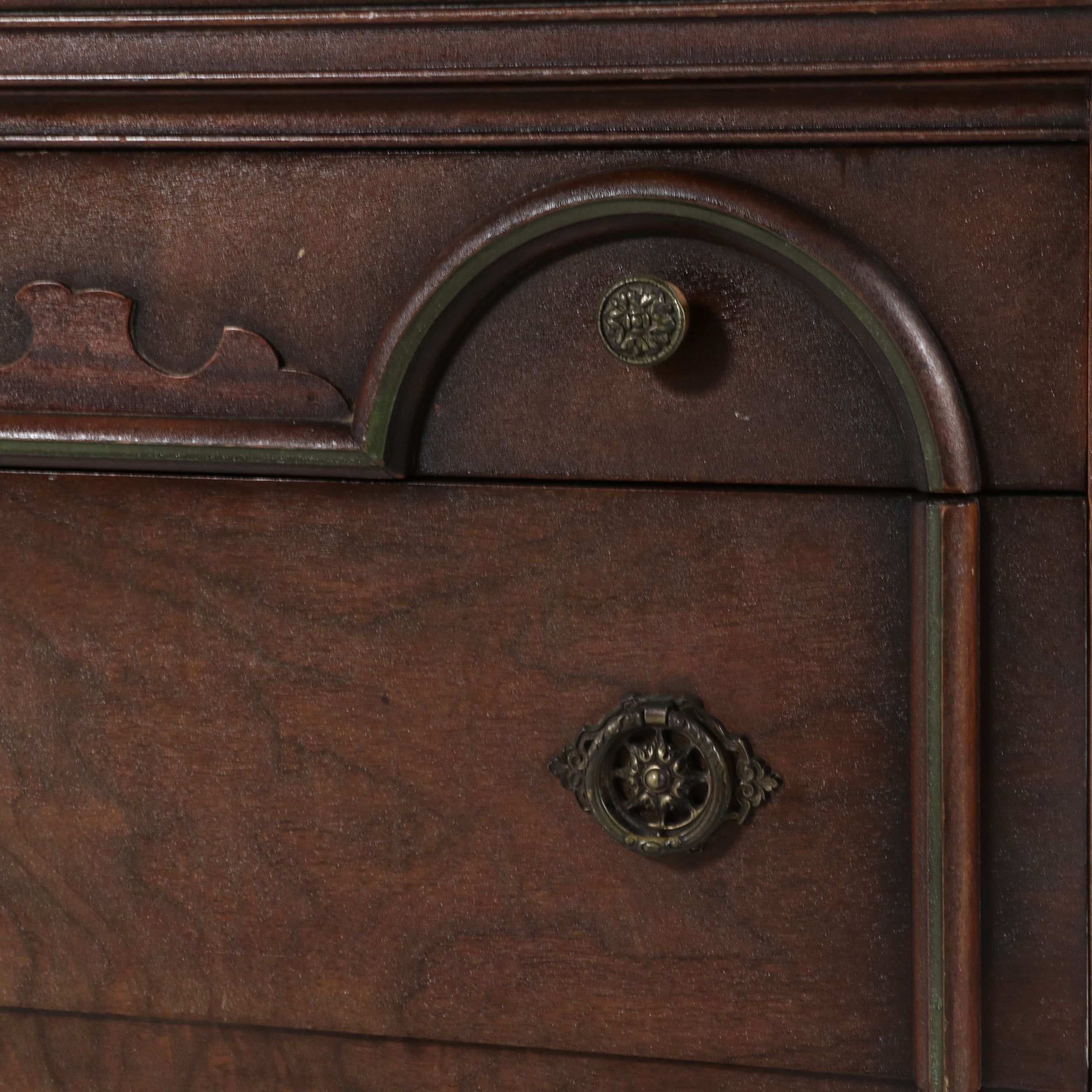 Victorian Style Tall Chest, Early 20th Century