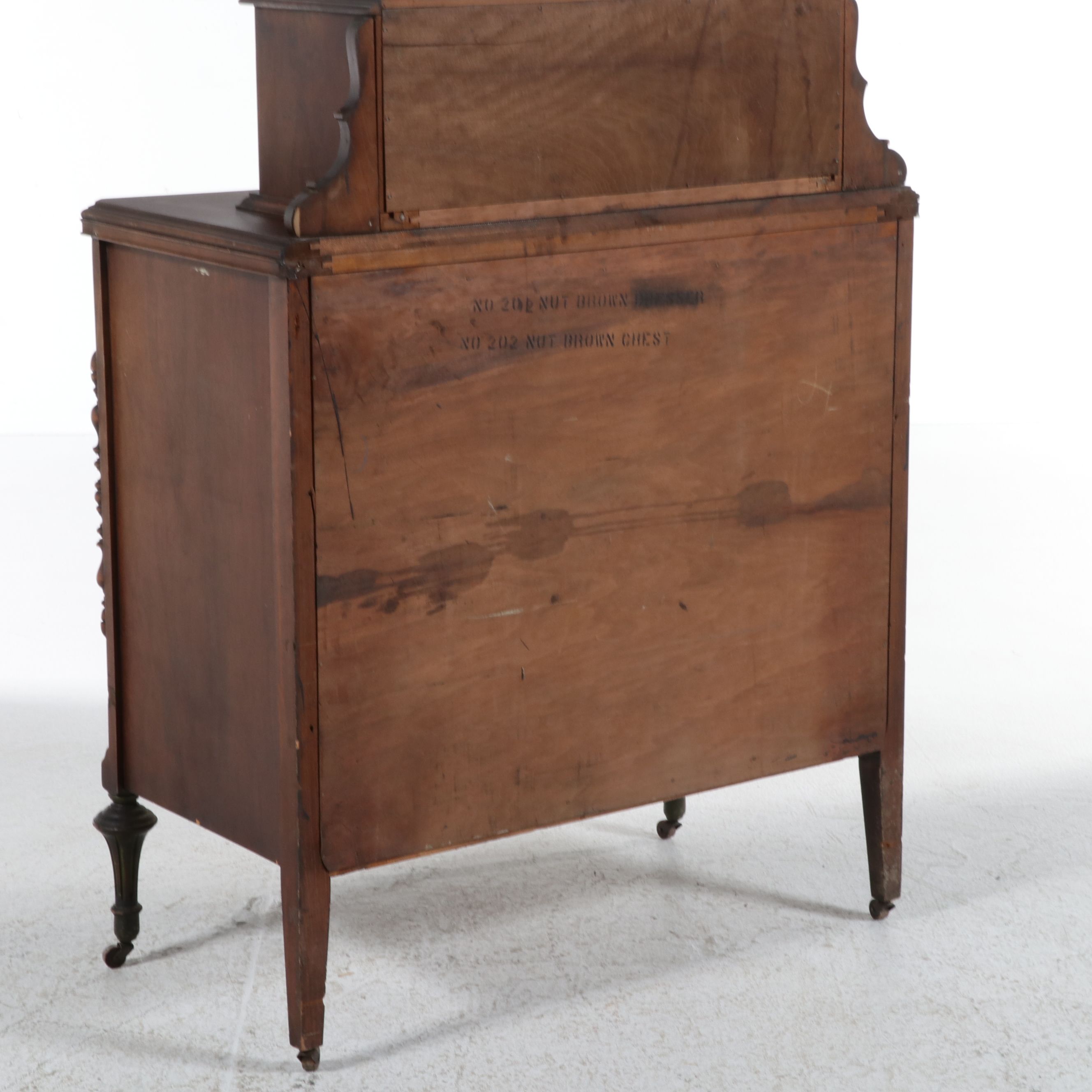 Victorian Style Tall Chest, Early 20th Century