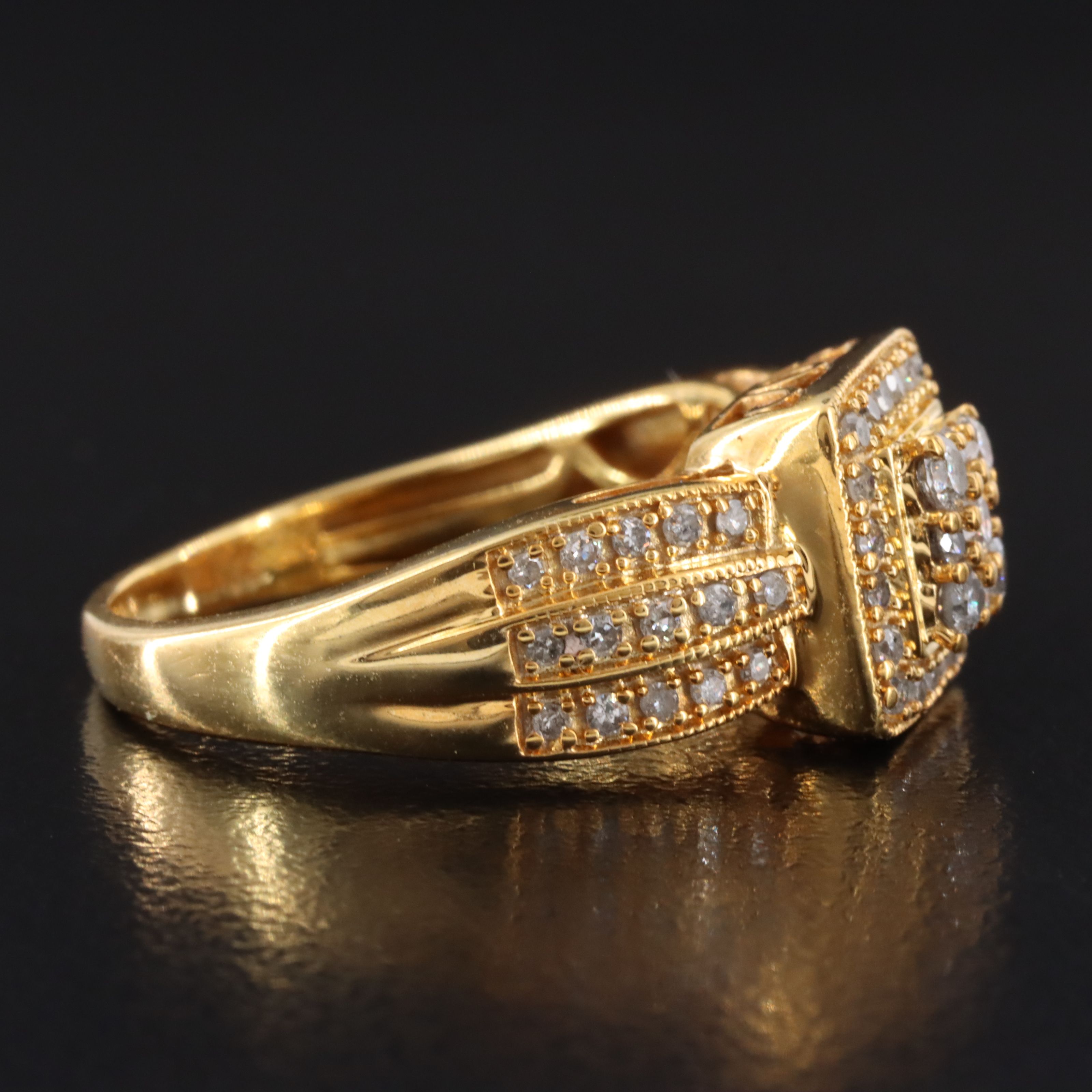 10K 0.50 CTW Diamond Ring