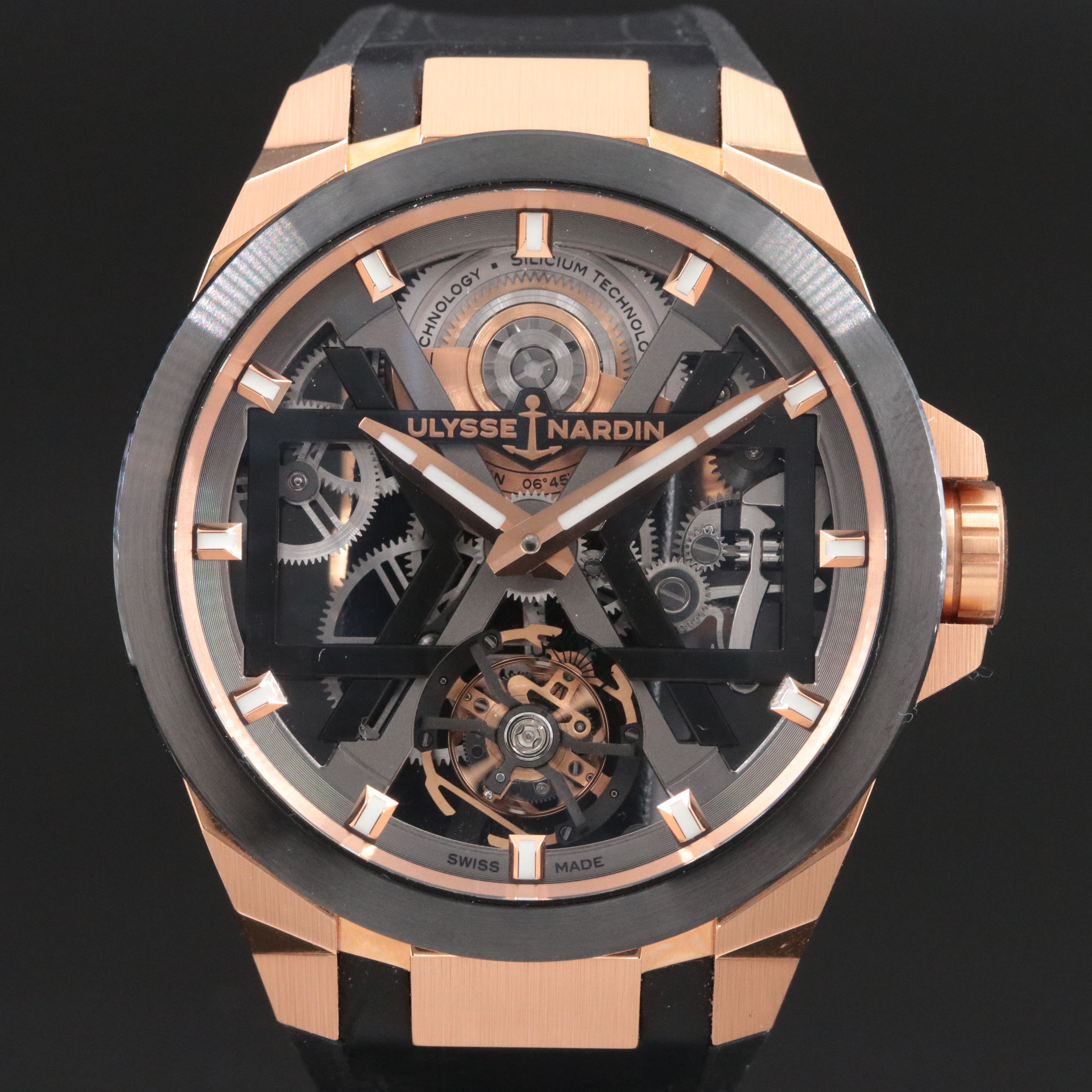 Ulysse Nardin Blast Tourbillon 18K Rose Gold & Titanium Ref. 1725-400/02 Watch