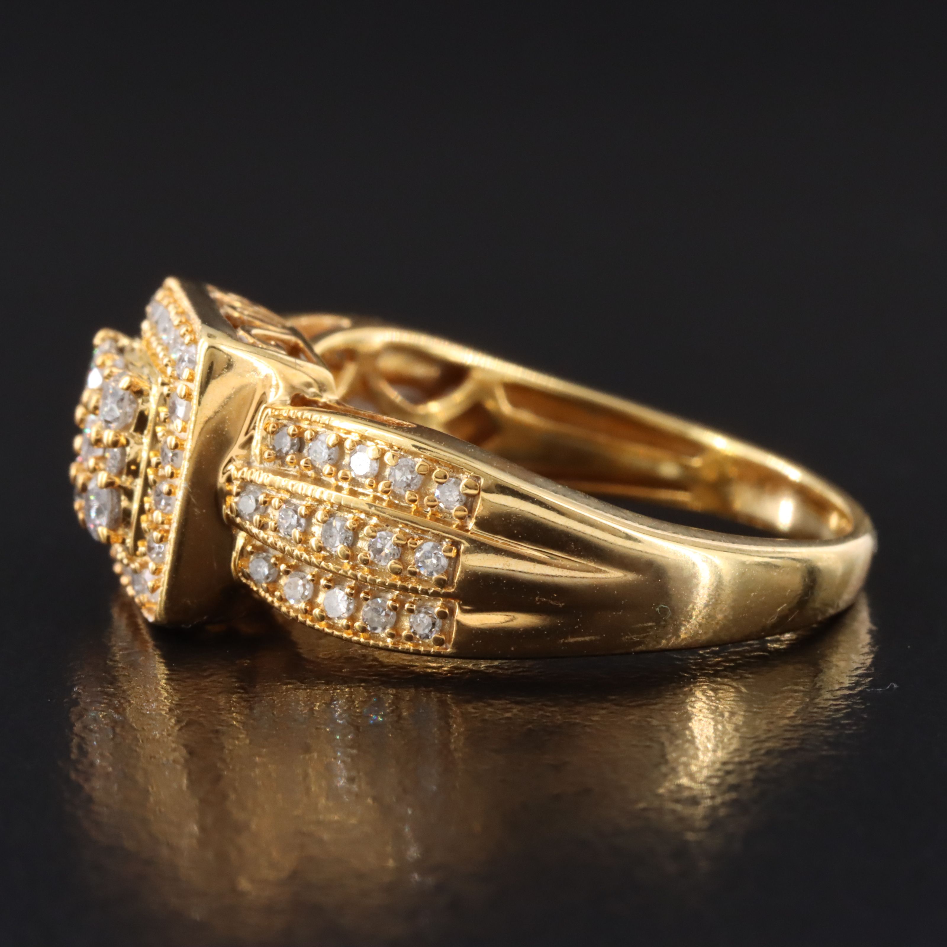 10K 0.50 CTW Diamond Ring