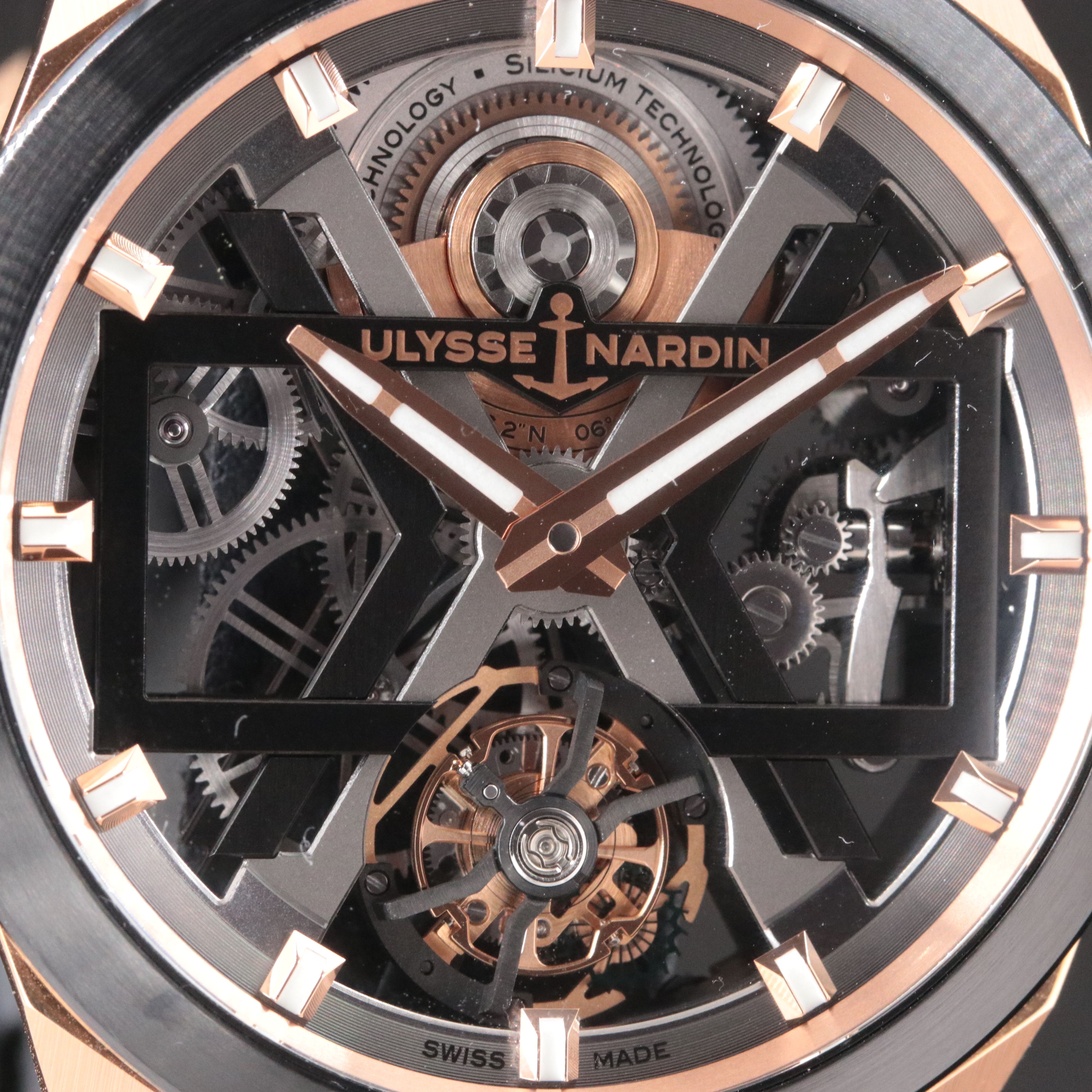 Ulysse Nardin Blast Tourbillon 18K Rose Gold & Titanium Ref. 1725-400/02 Watch