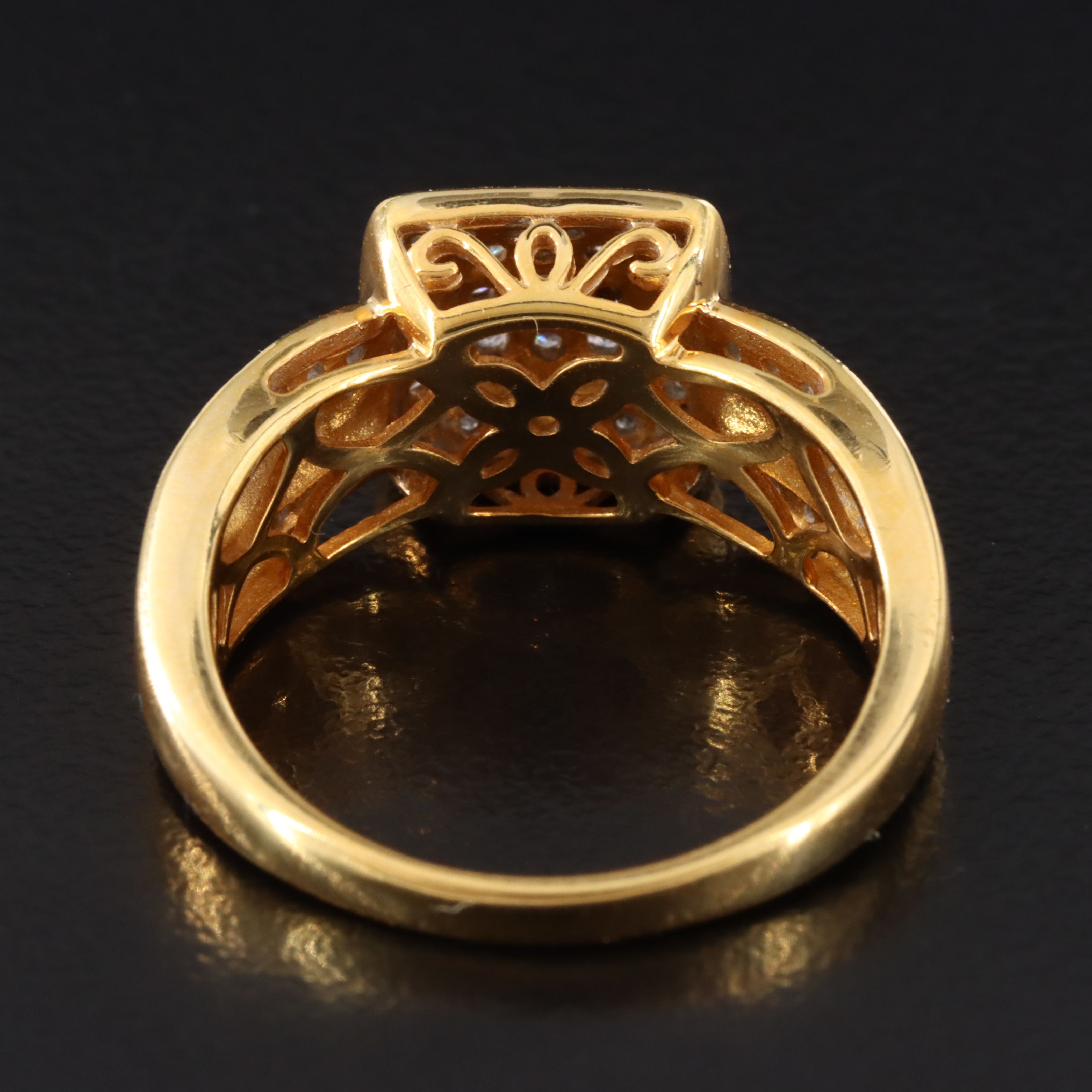 10K 0.50 CTW Diamond Ring