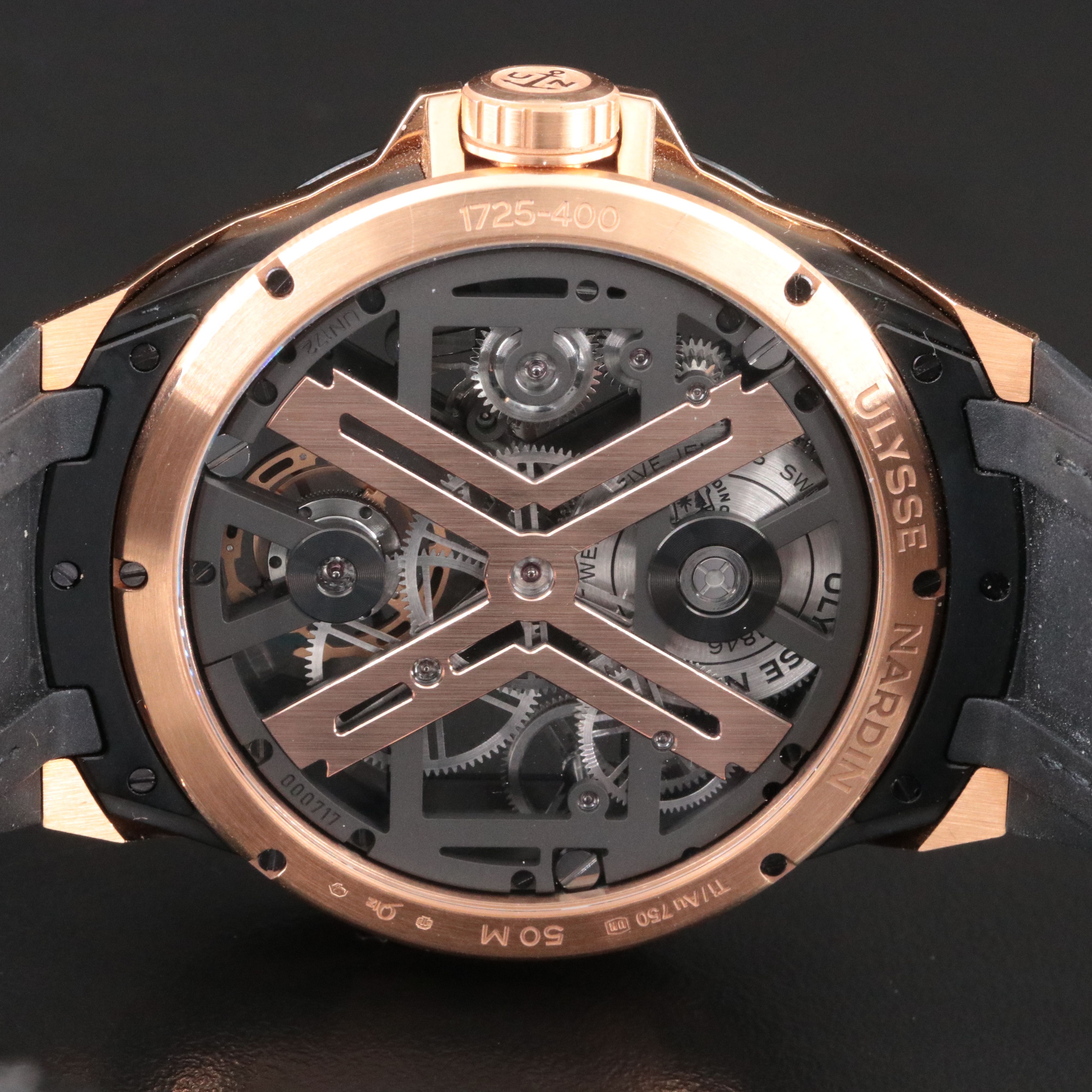 Ulysse Nardin Blast Tourbillon 18K Rose Gold & Titanium Ref. 1725-400/02 Watch