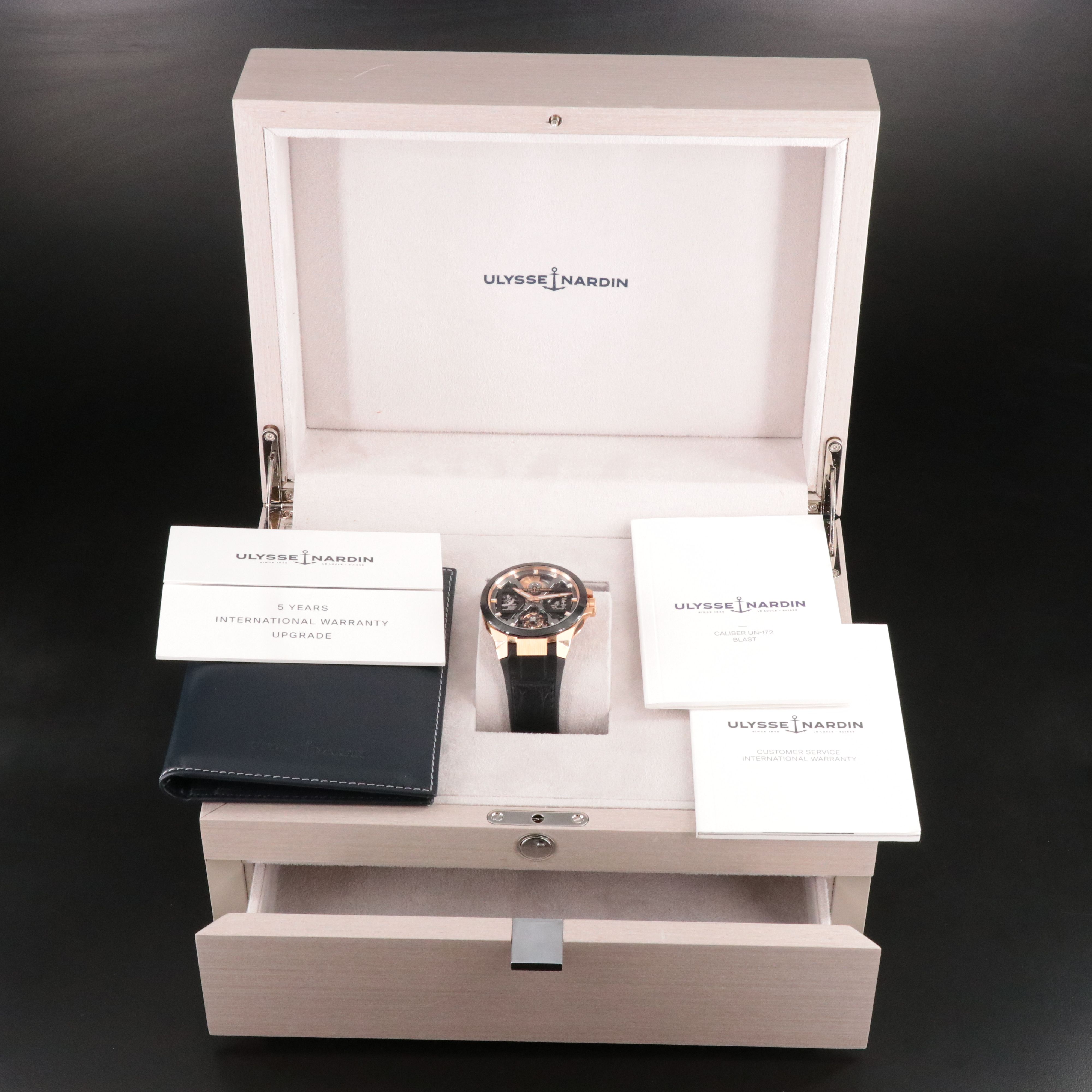 Ulysse Nardin Blast Tourbillon 18K Rose Gold & Titanium Ref. 1725-400/02 Watch