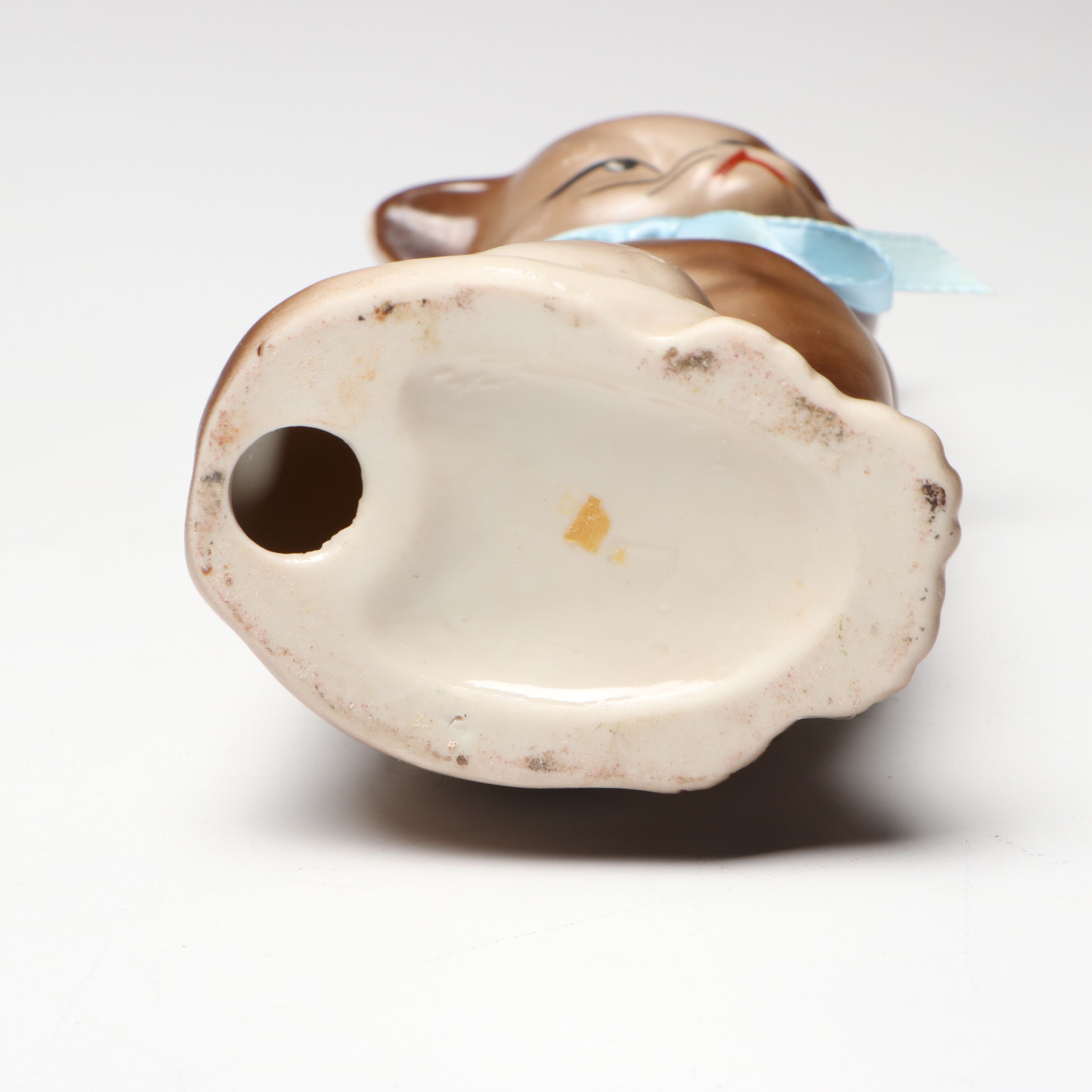 M. Okazaki Porcelain Sleeping Cat, Cast Iron Cat Doorstop and More Cat Figures