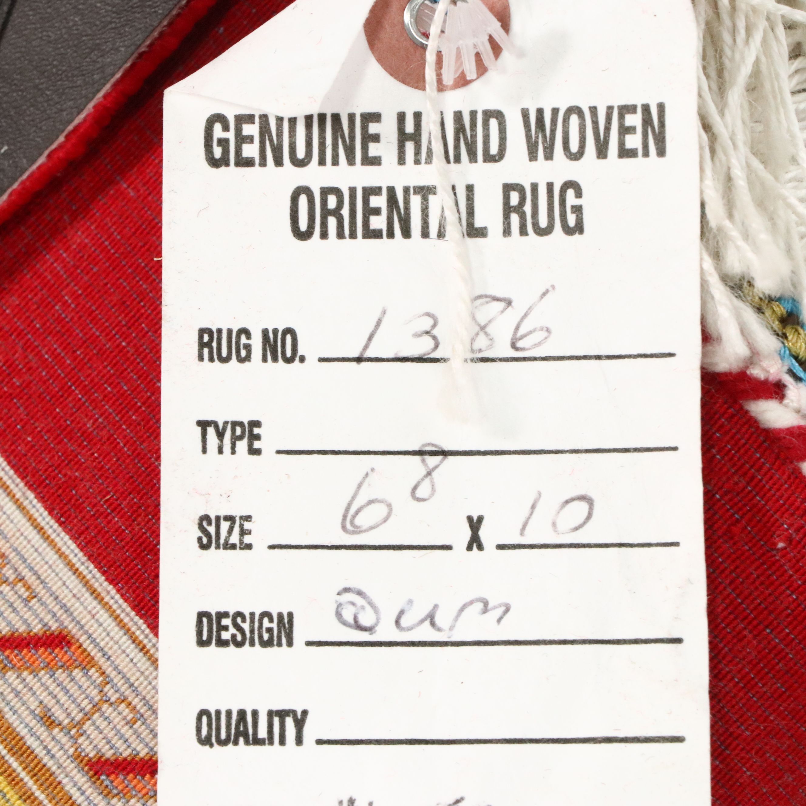 6'8 x 10'7 Machine Made Turkish Qom Style Silk Area Rug