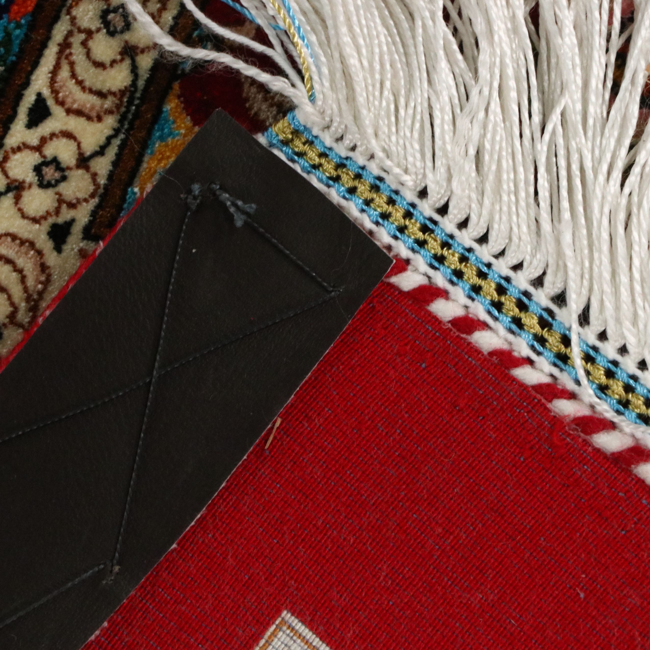 6'8 x 10'7 Machine Made Turkish Qom Style Silk Area Rug