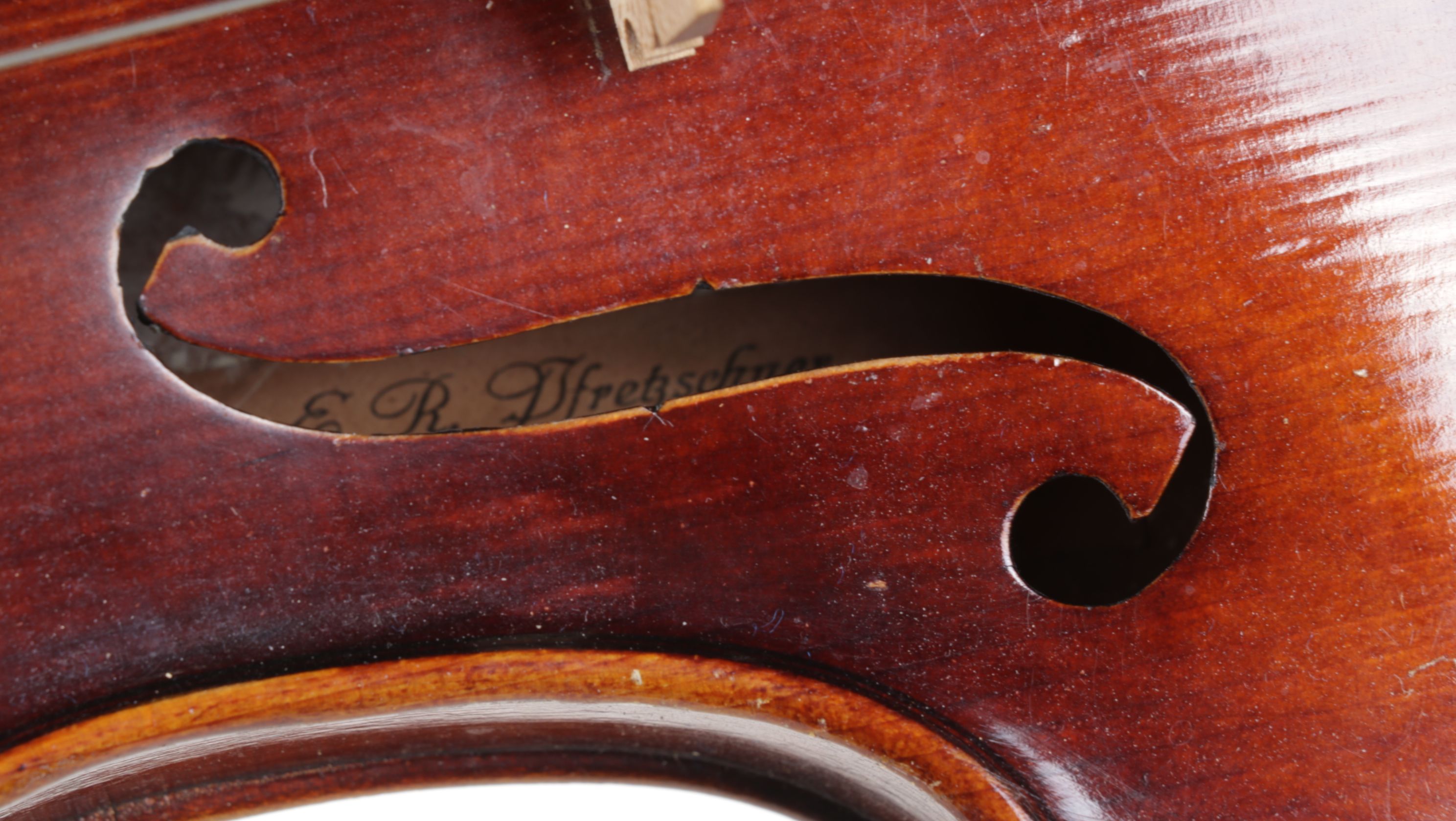 E.R. Pfretzschner 4/4 Stradivarius Copy Violin, 1961