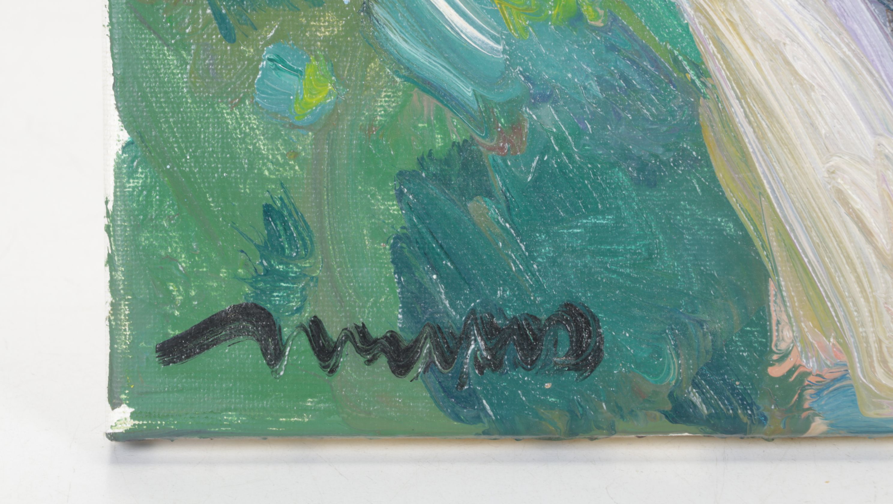 Jose D. Trujillo Oil Painting "Bright Hillside", 2017