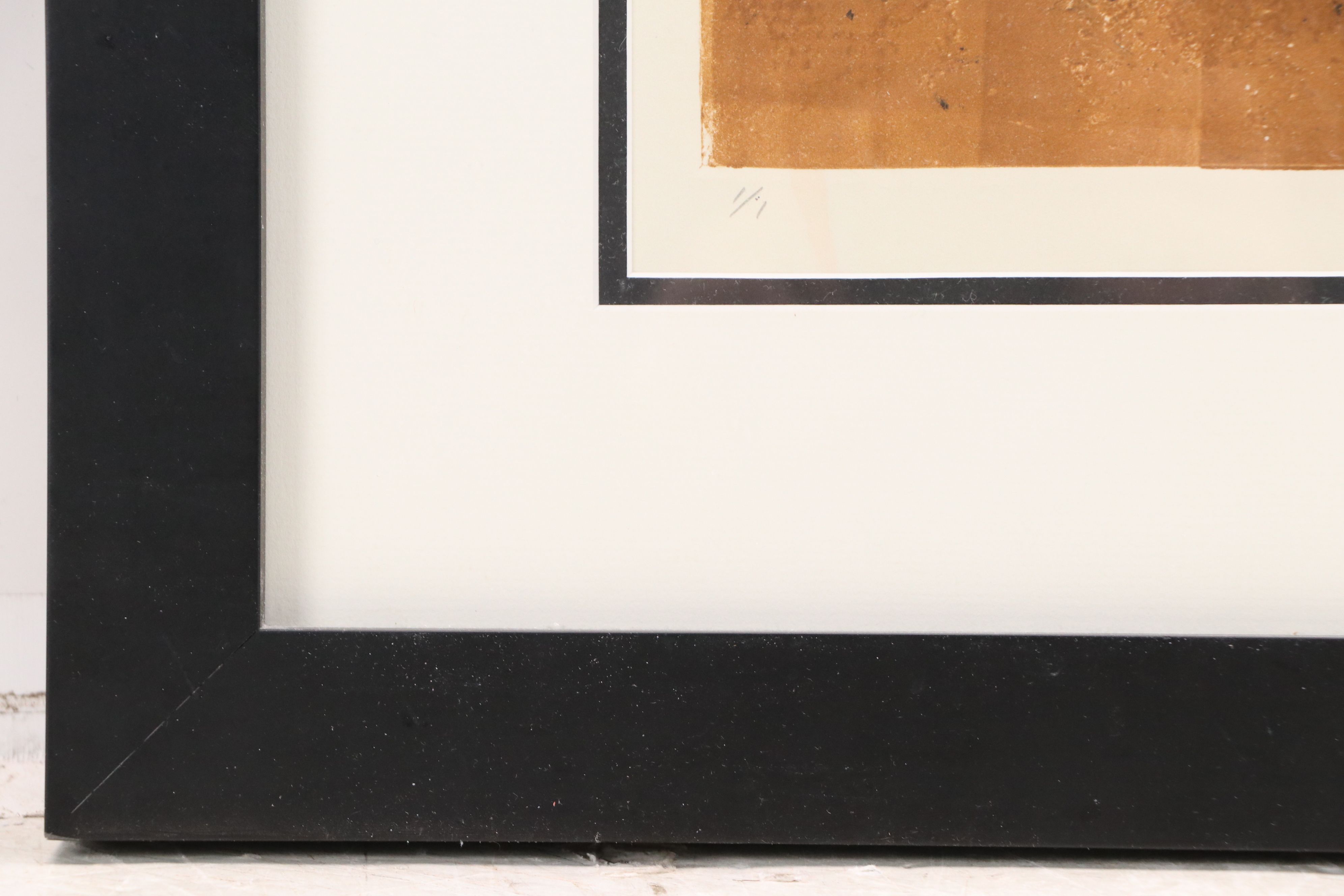 Sue Bridgeman Monotype of Figures, 20th Century