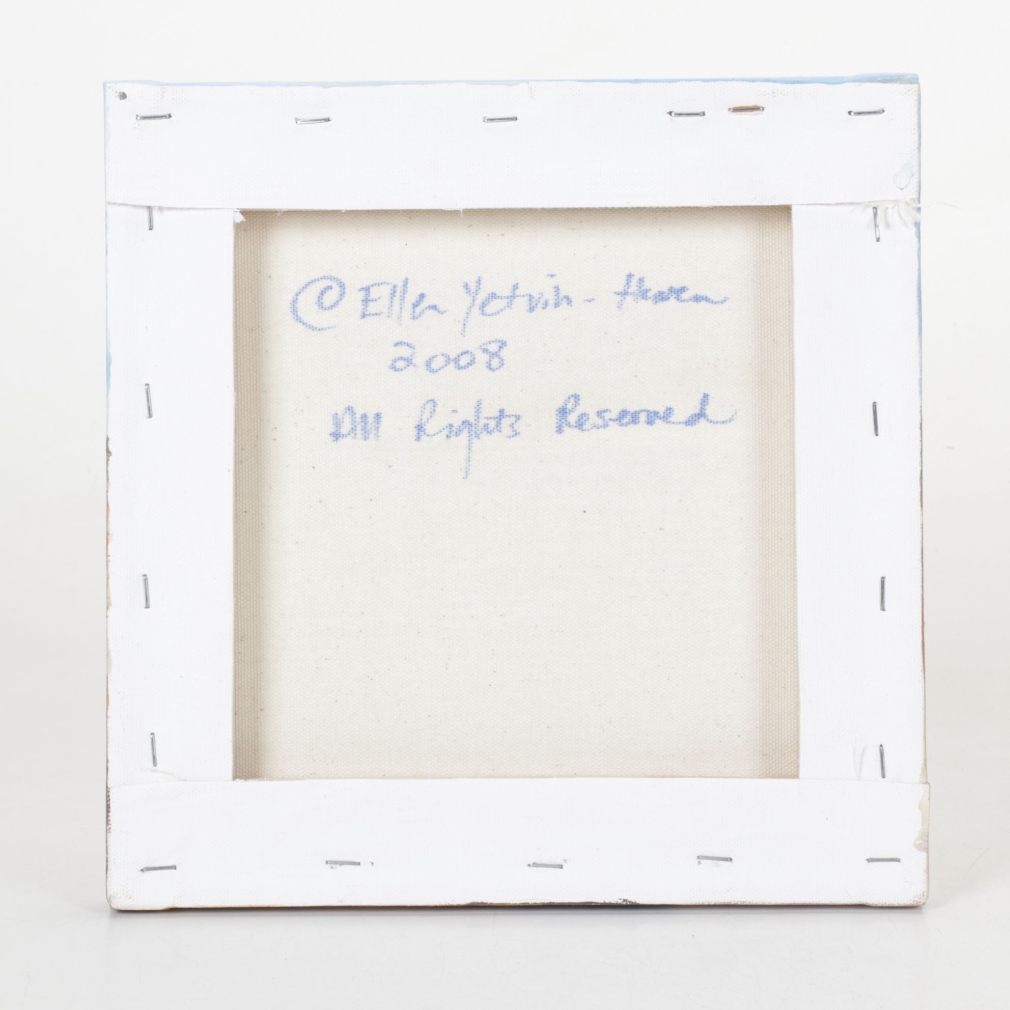 Ellen Yetvin-Haven Desert Landscape Oil Painting, 2008