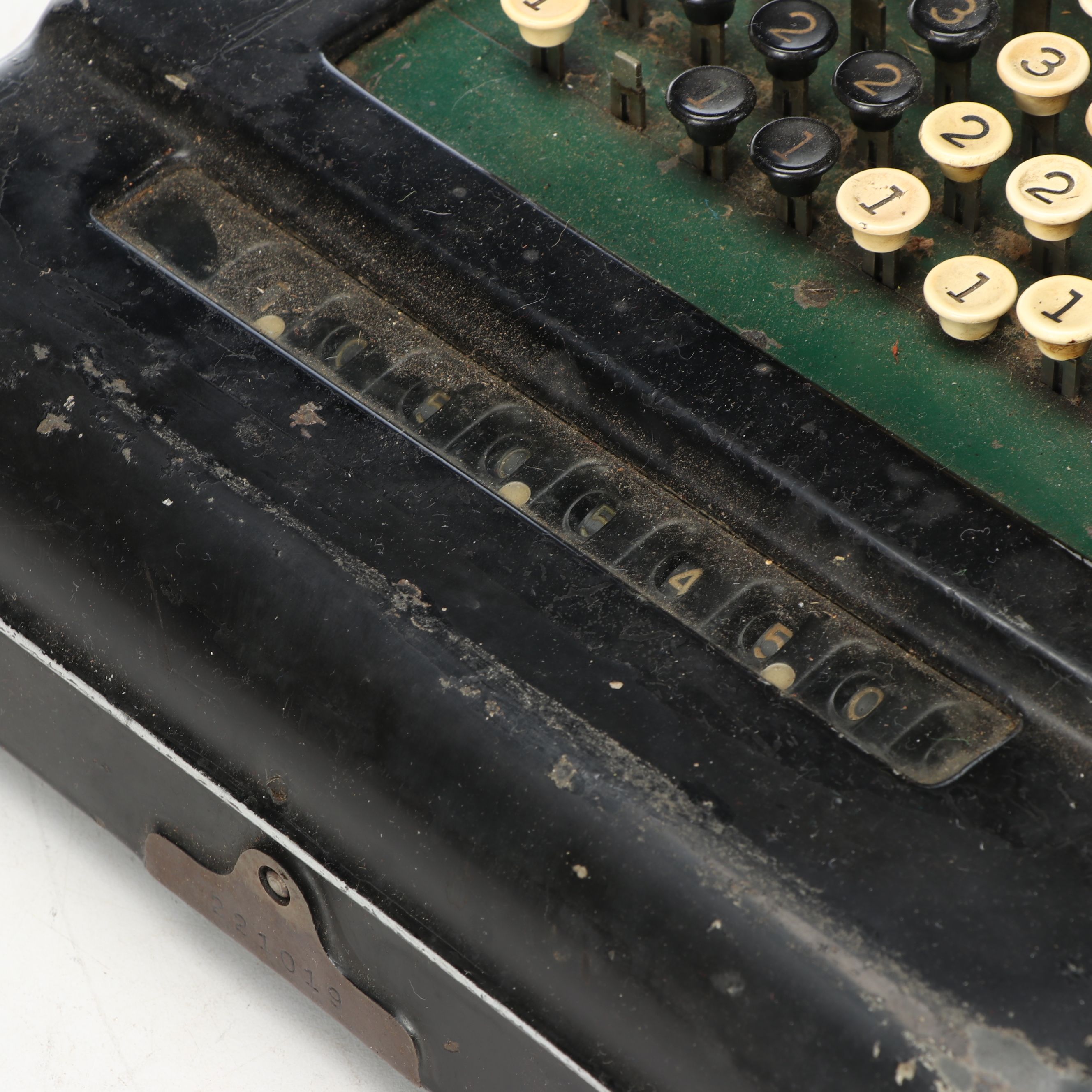 Burroughs Vintage Adding Machine and Cash Register, Mid-20th Century