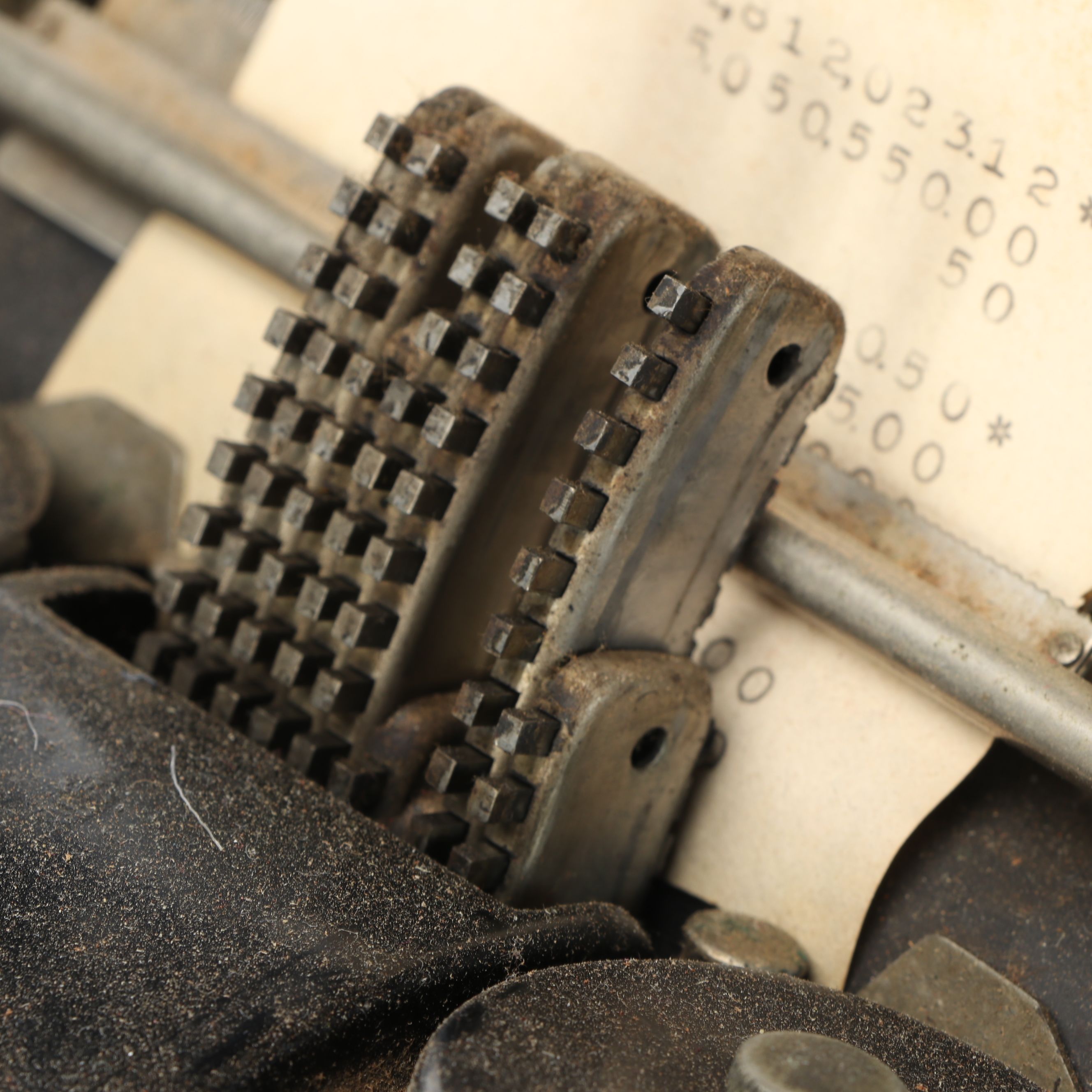 Burroughs Vintage Adding Machine and Cash Register, Mid-20th Century