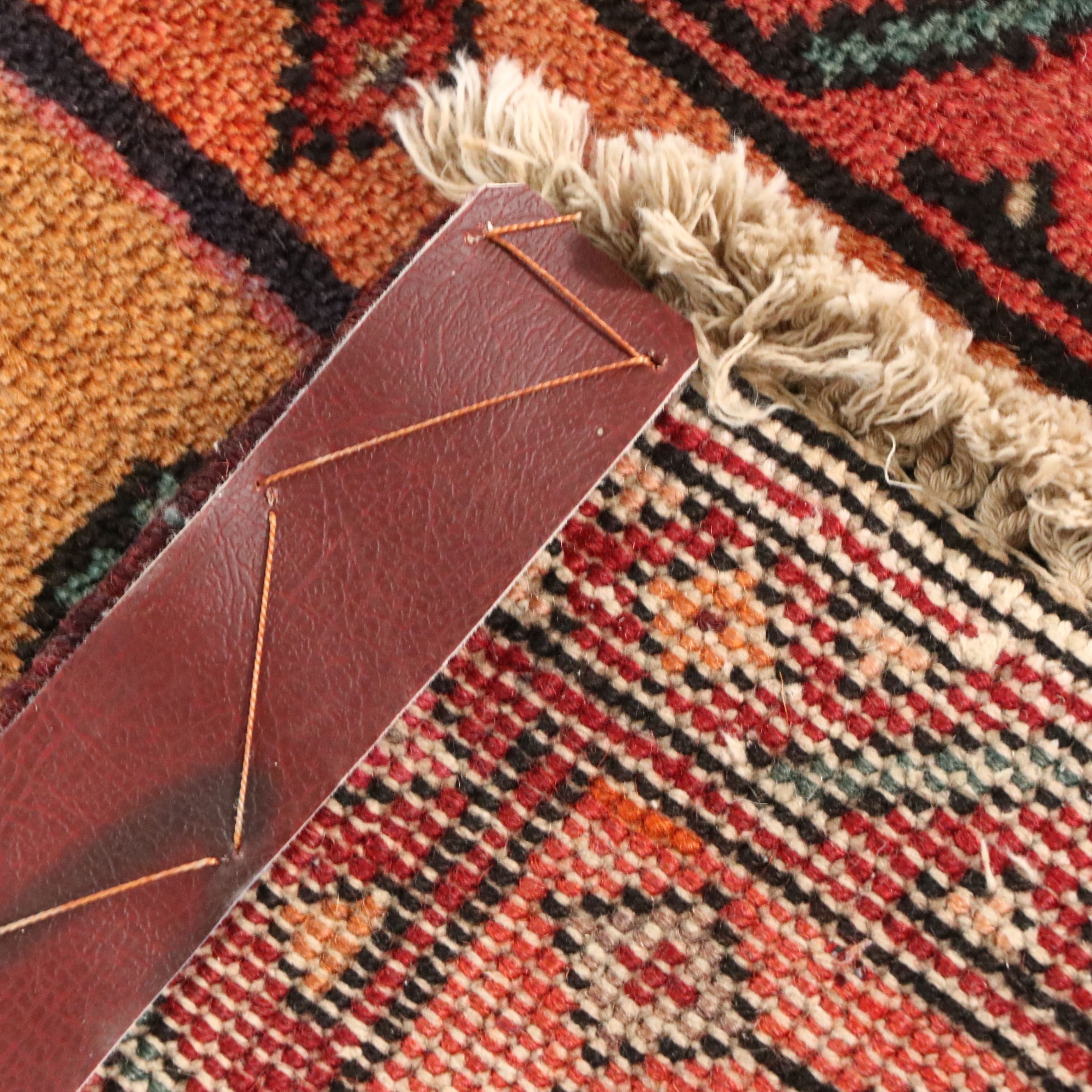 4'2 x 10'3 Hand-Knotted Persian Kurdish Long Rug