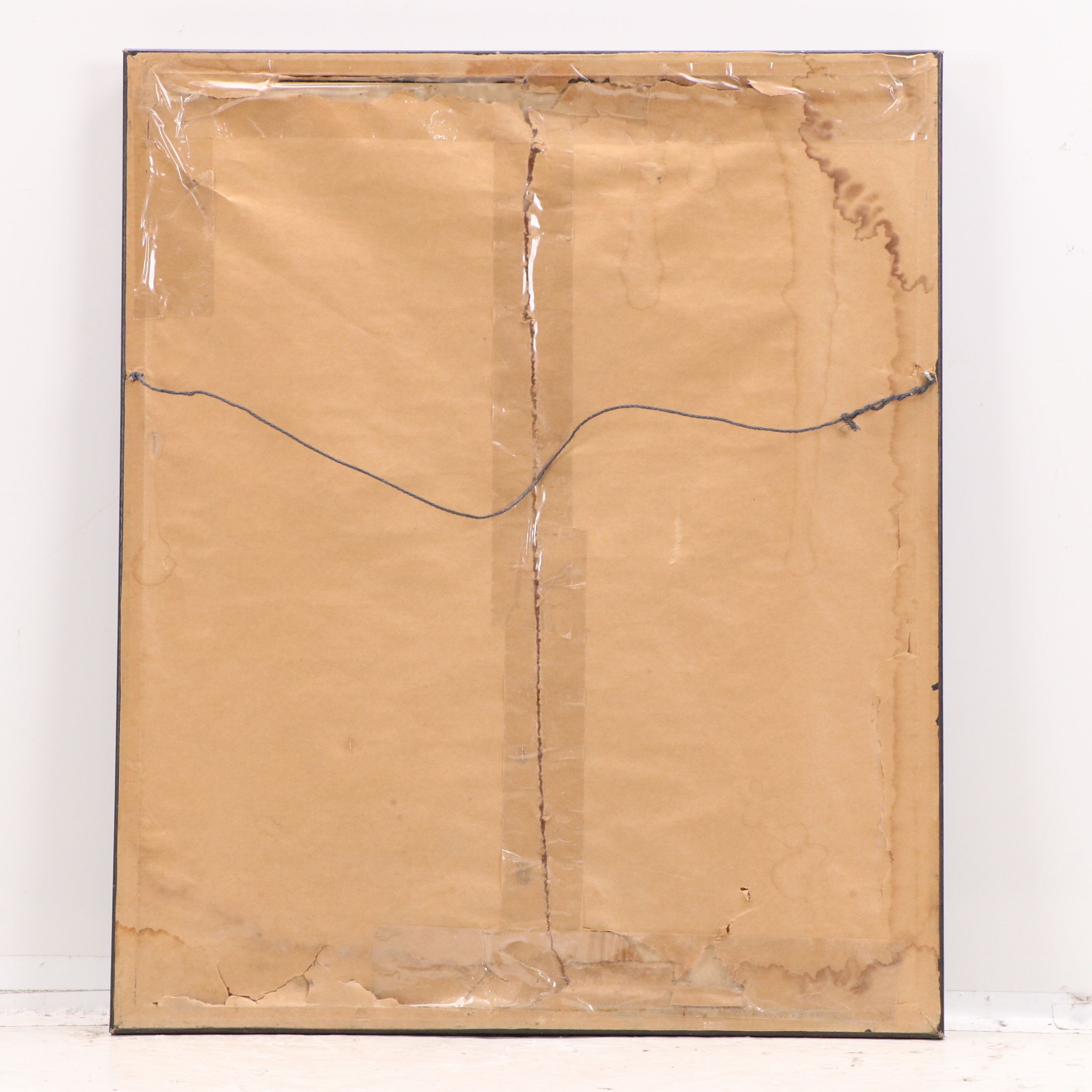 Brett Harper Serigraph of Plant Cuttings in Vase