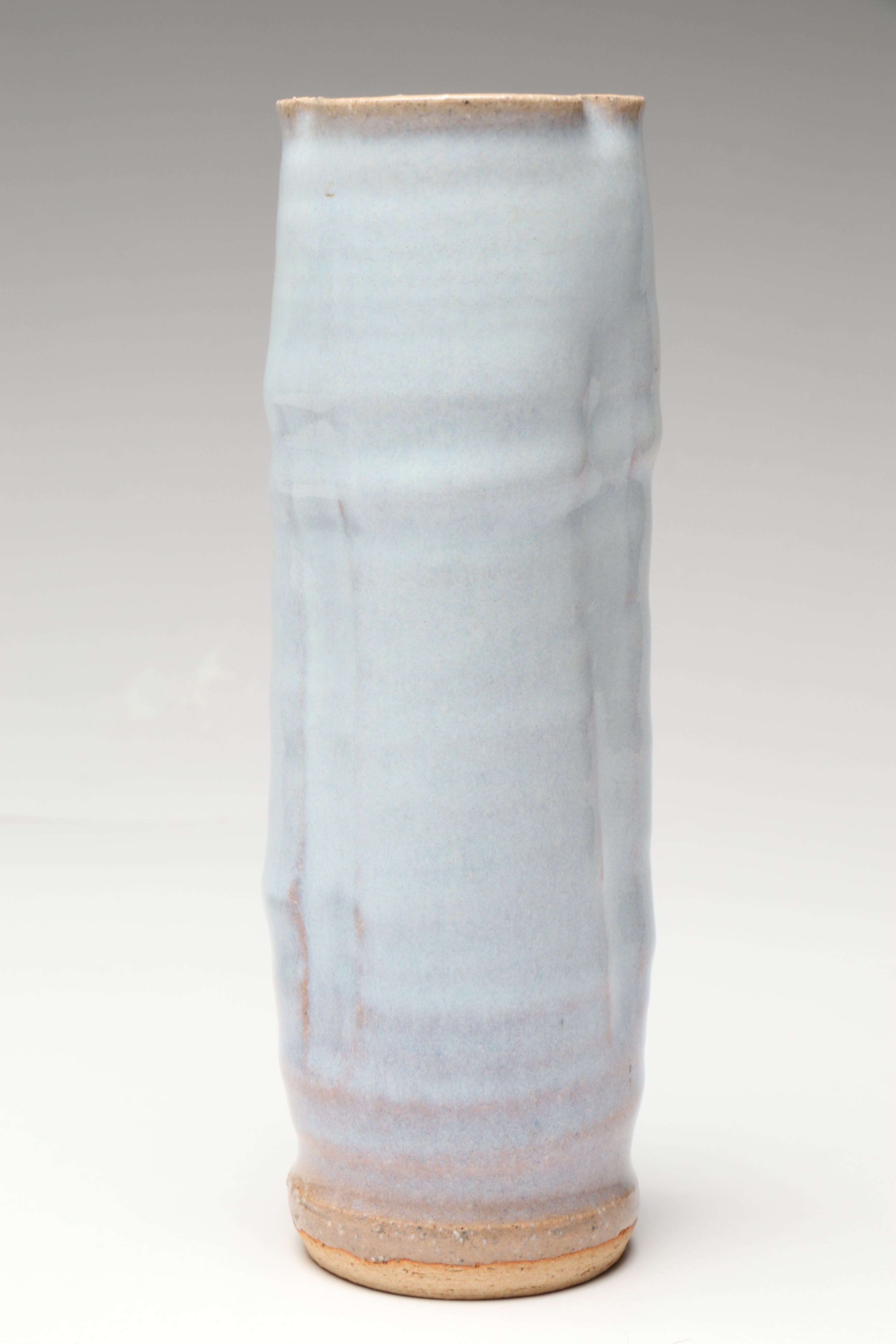 Frankoma Fluted Bowl with Other Studio Art Pottery Bowls and Vases