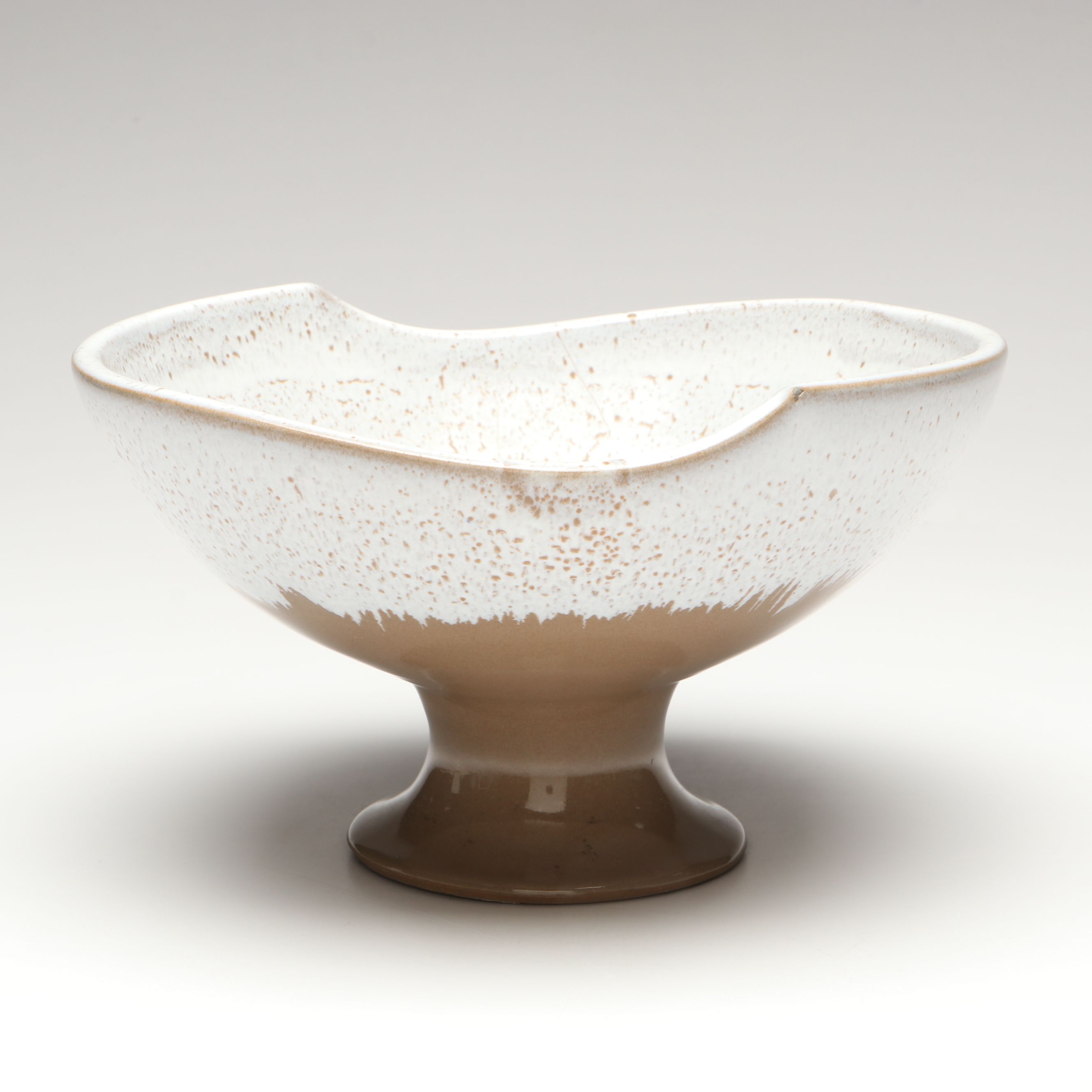 Frankoma Fluted Bowl with Other Studio Art Pottery Bowls and Vases