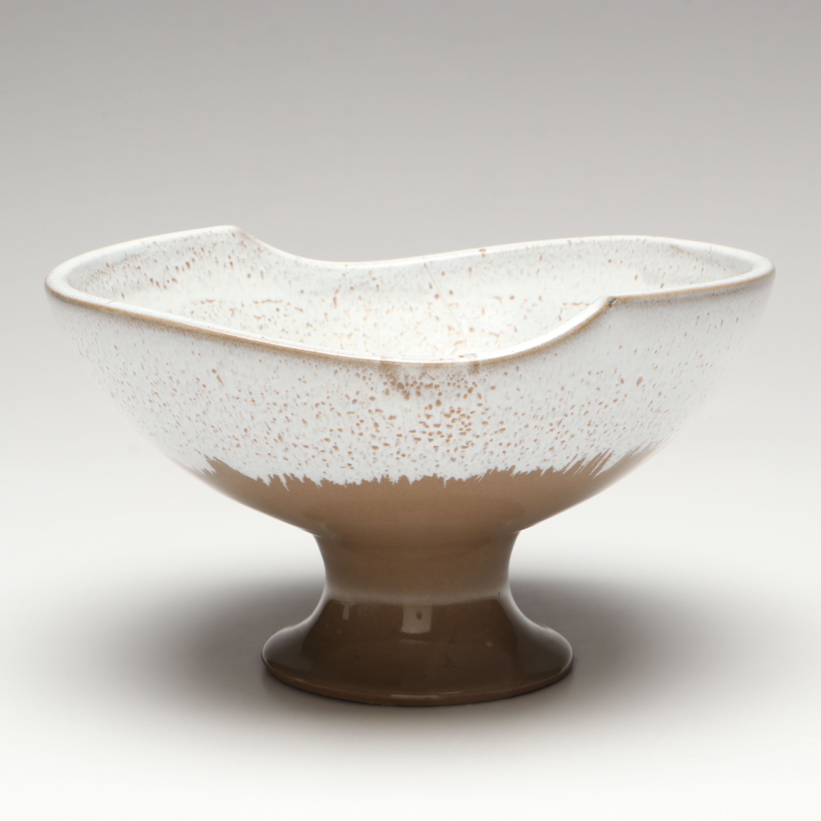 Frankoma Fluted Bowl with Other Studio Art Pottery Bowls and Vases