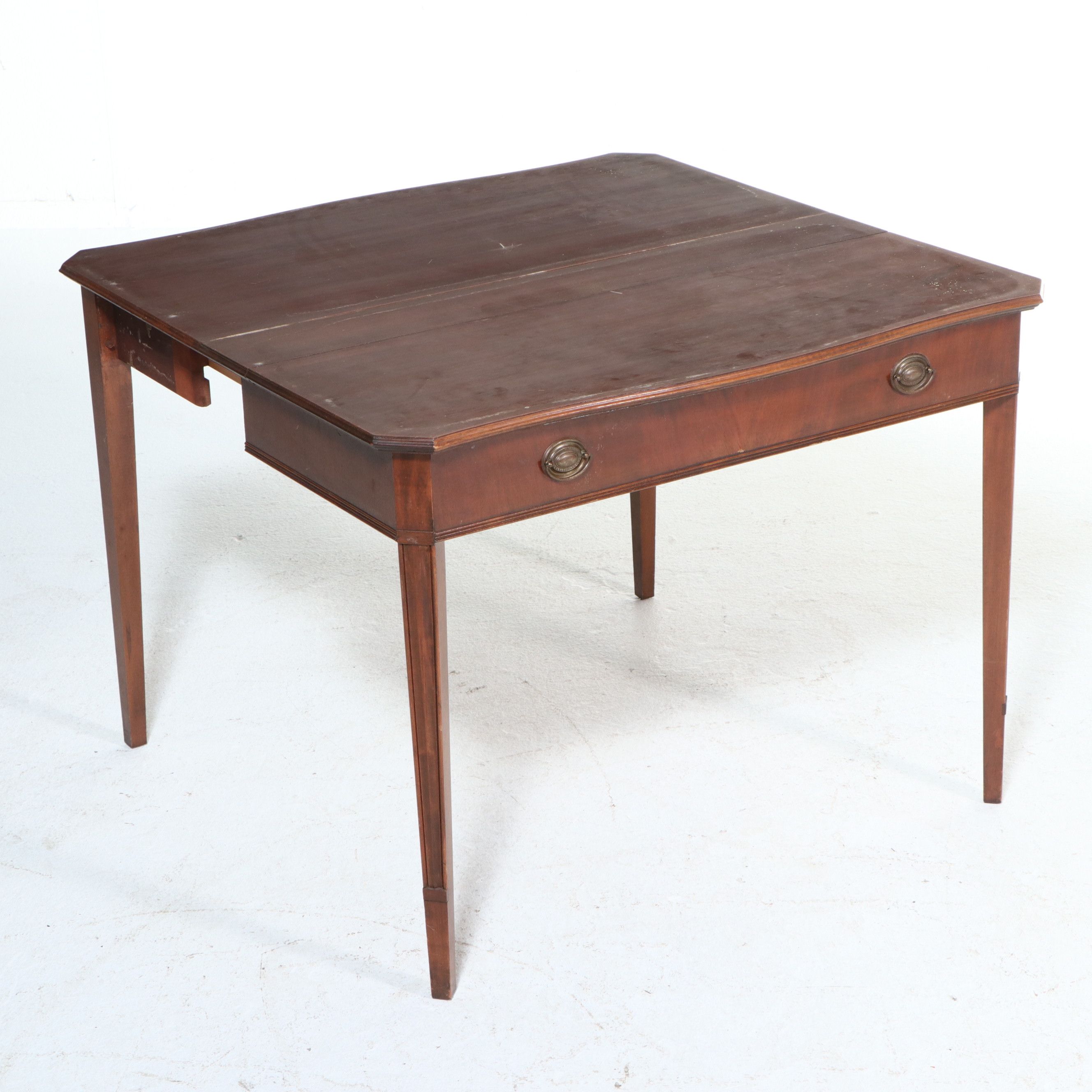 Federal Style Mahogany Games Table