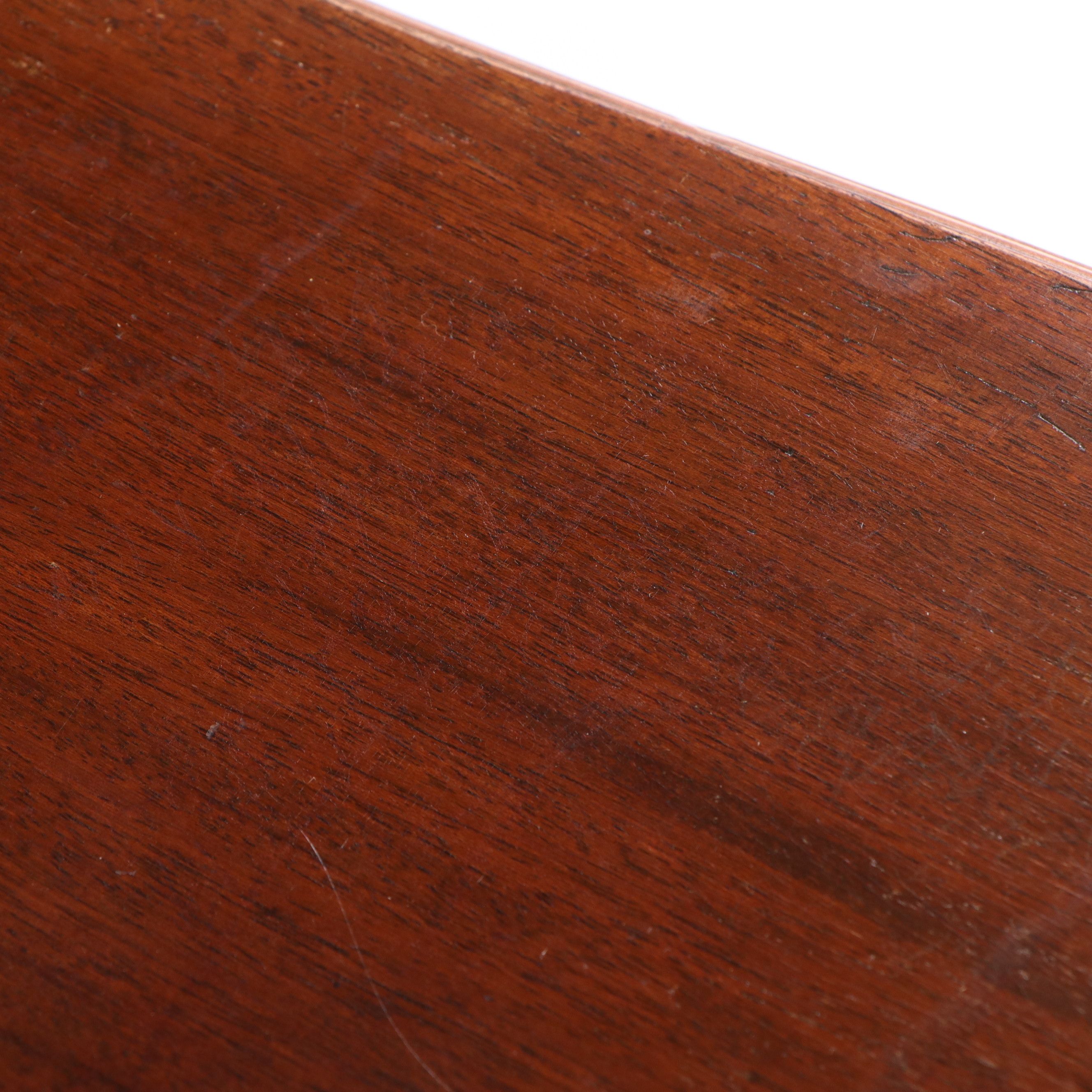 Federal Style Mahogany Games Table