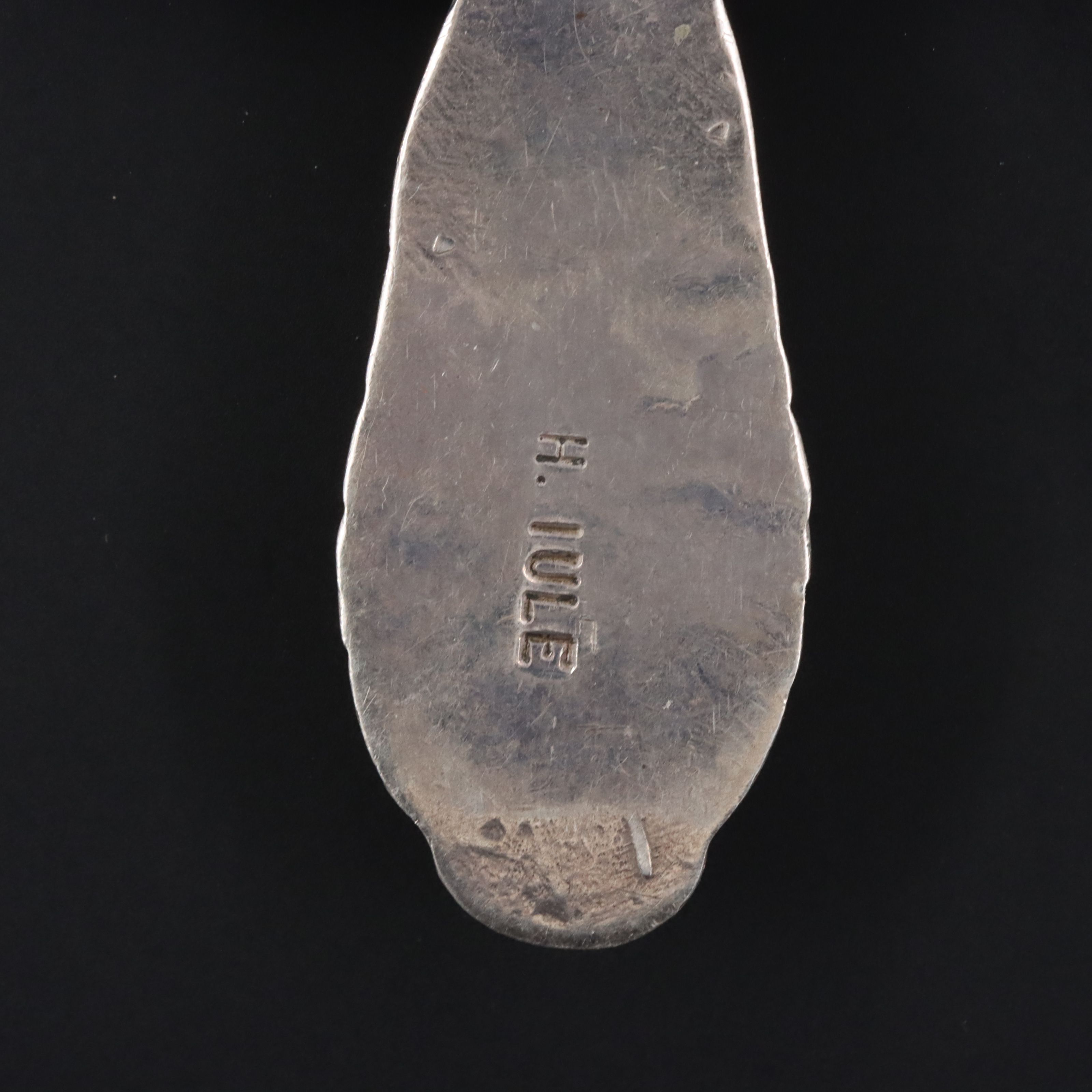 Zuni Horace Iule Sterling Turquoise Cross Pendant