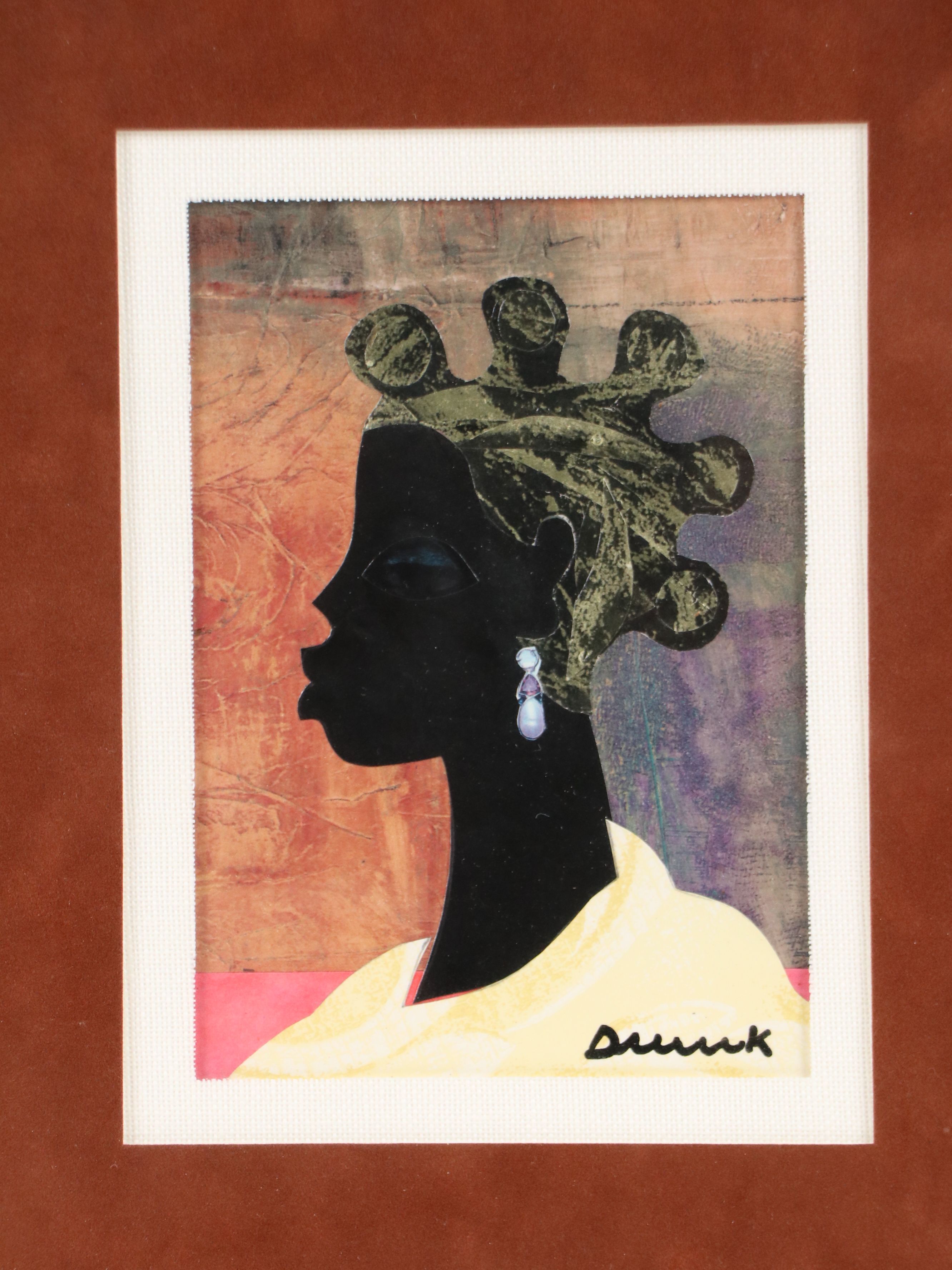 James Denmark Collage Portrait of Audrey Vanstory, 2005