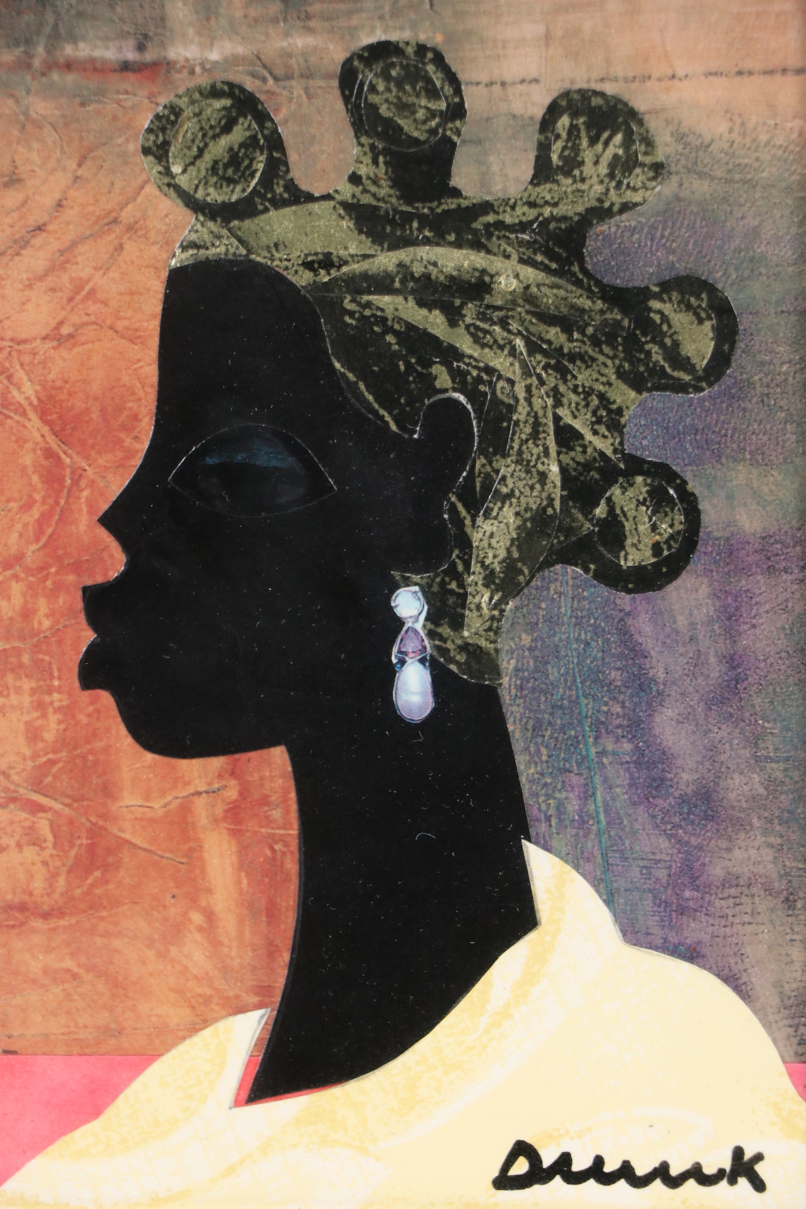 James Denmark Collage Portrait of Audrey Vanstory, 2005