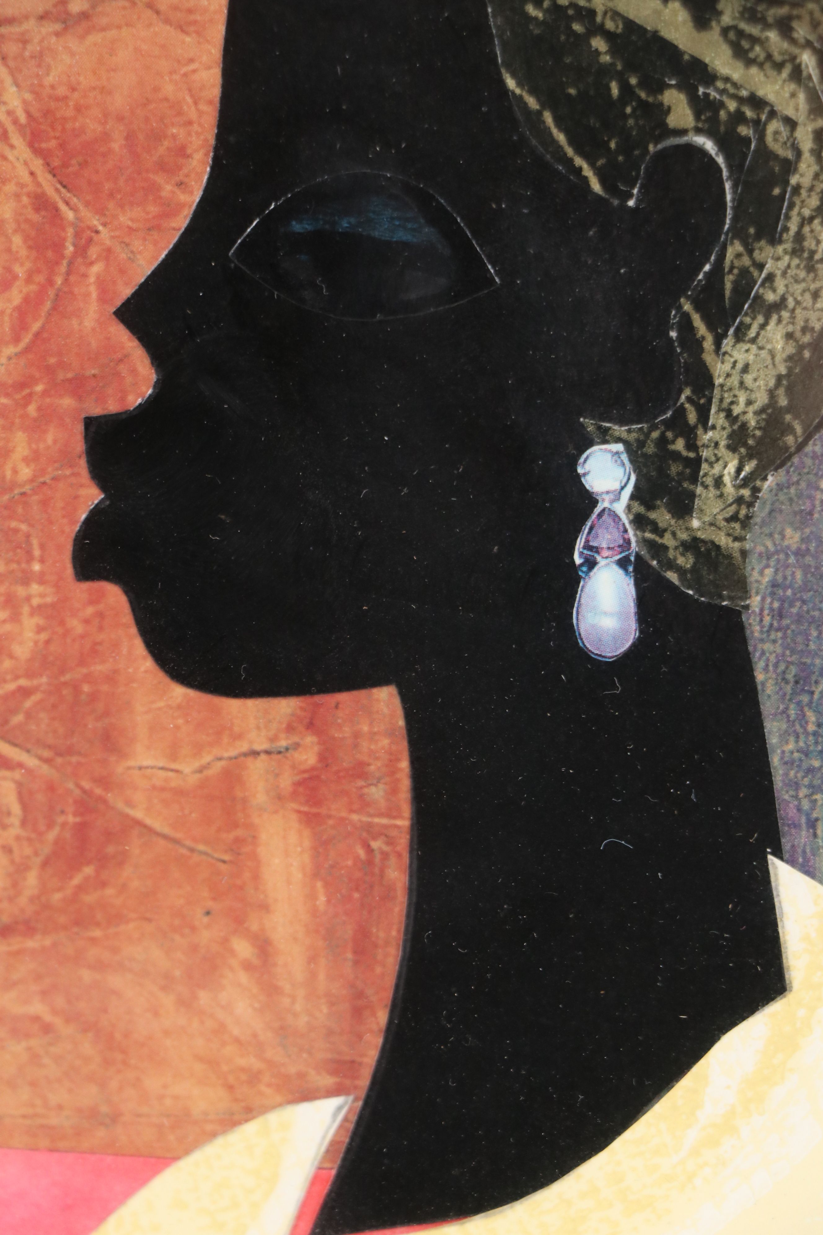 James Denmark Collage Portrait of Audrey Vanstory, 2005