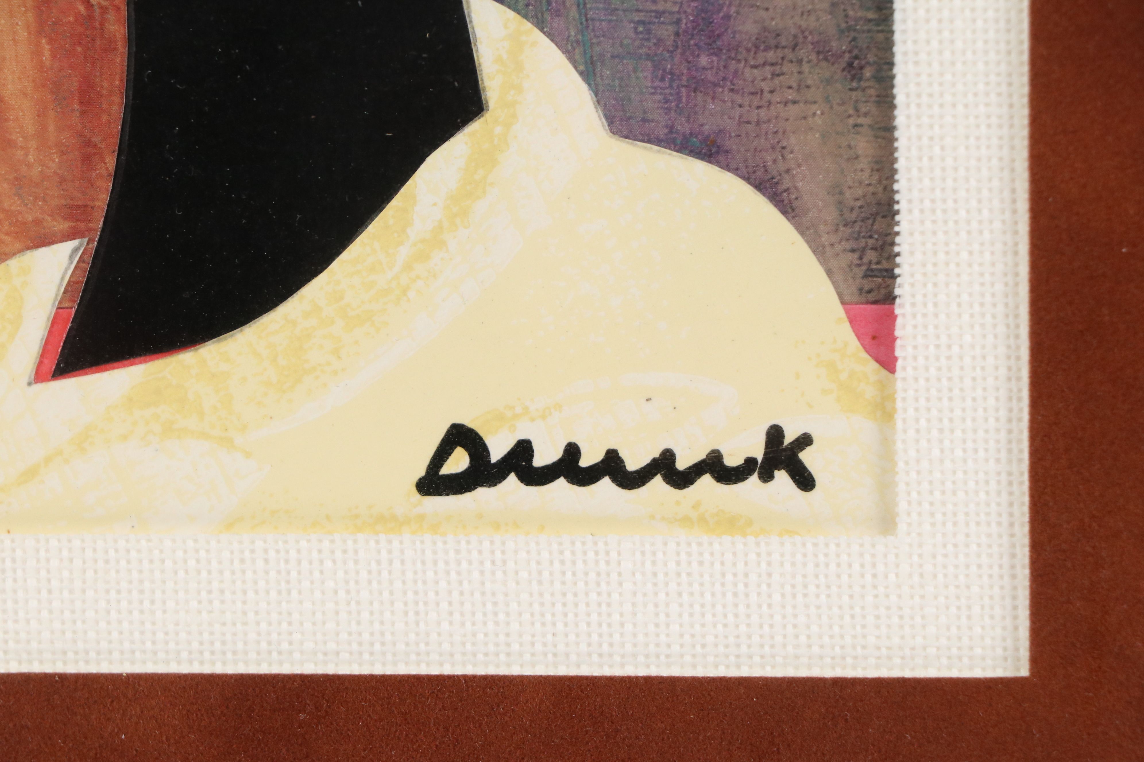 James Denmark Collage Portrait of Audrey Vanstory, 2005