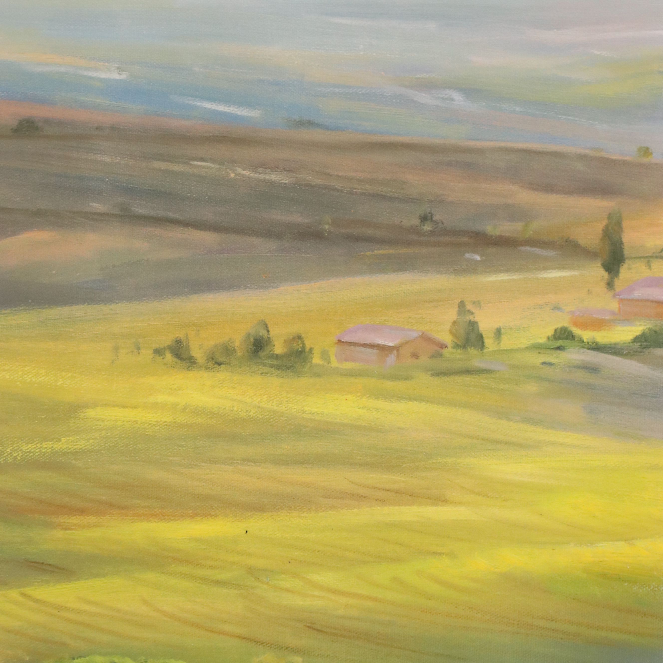 Xie Oil Painting "A Day in Tuscany," Circa 2026